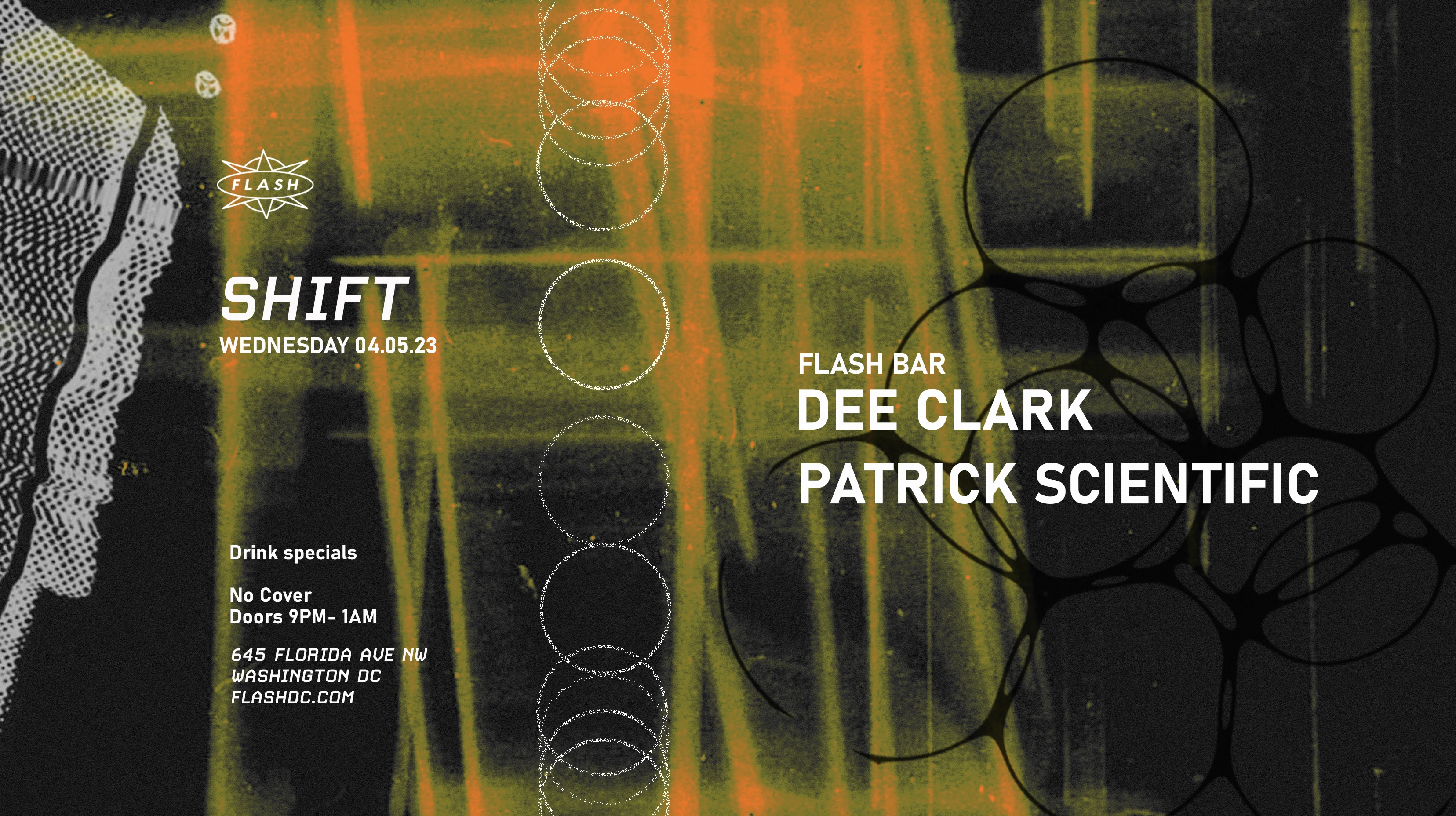 Shift: Dee Clark - Patrick Scientific Cover