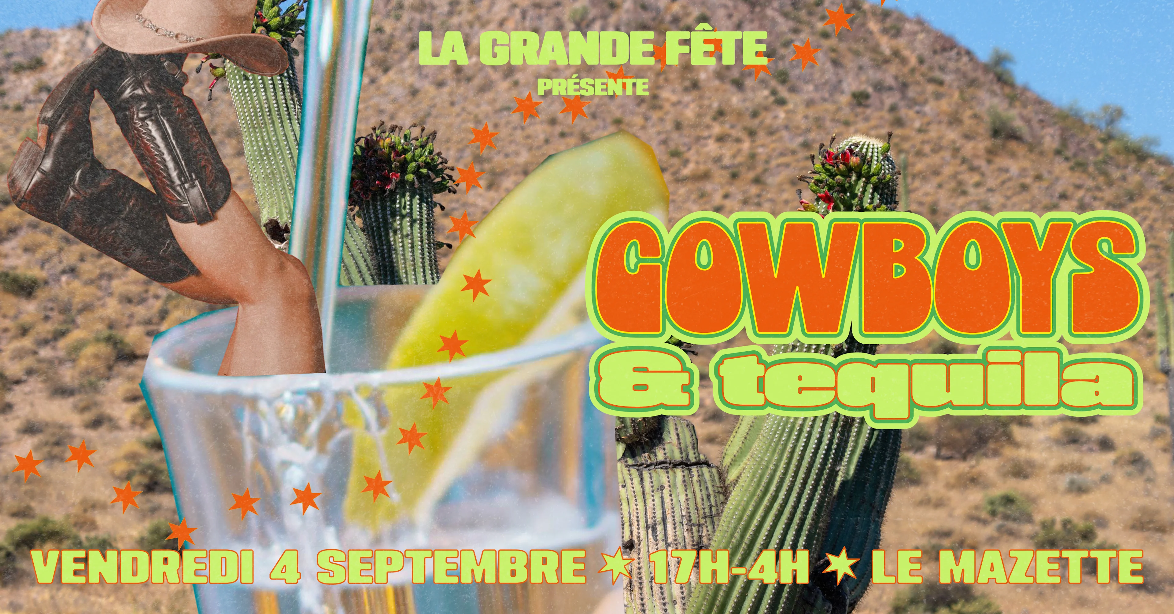 La Grande Fête : Cowboys & Tequilaaaa Cover