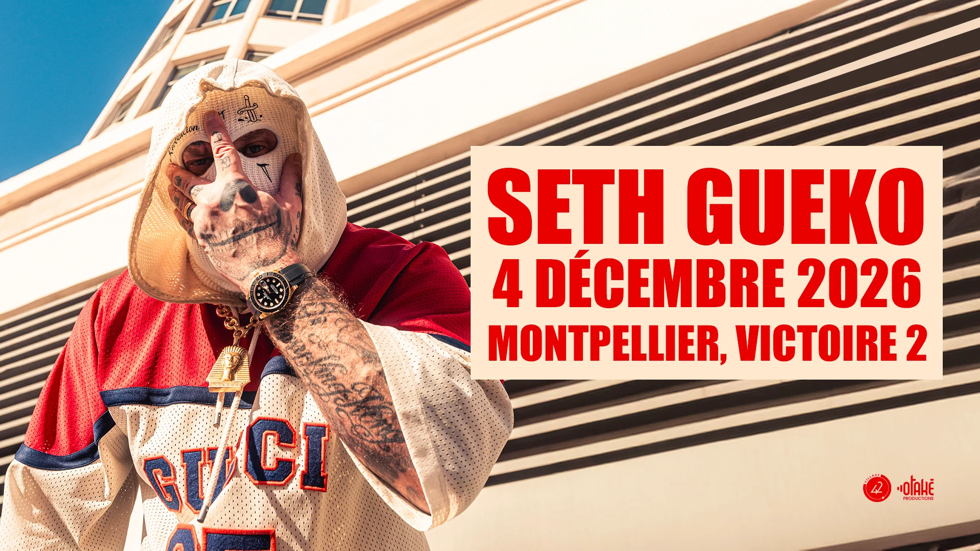 Seth Gueko - Montpellier Cover