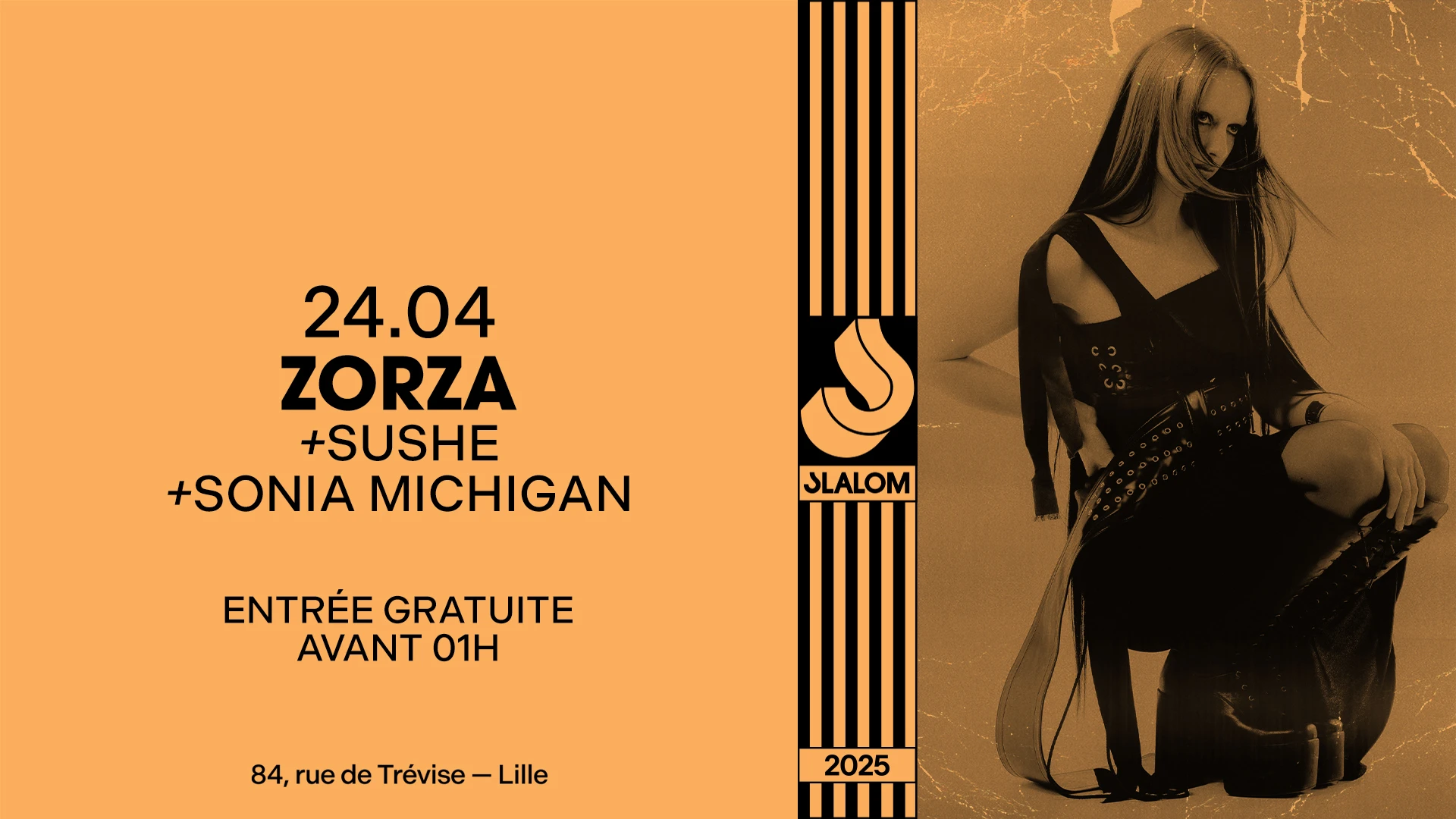 Slalom : Zorza • Sushe • Sonia Michigan [Gratuit Avt 01h] Cover