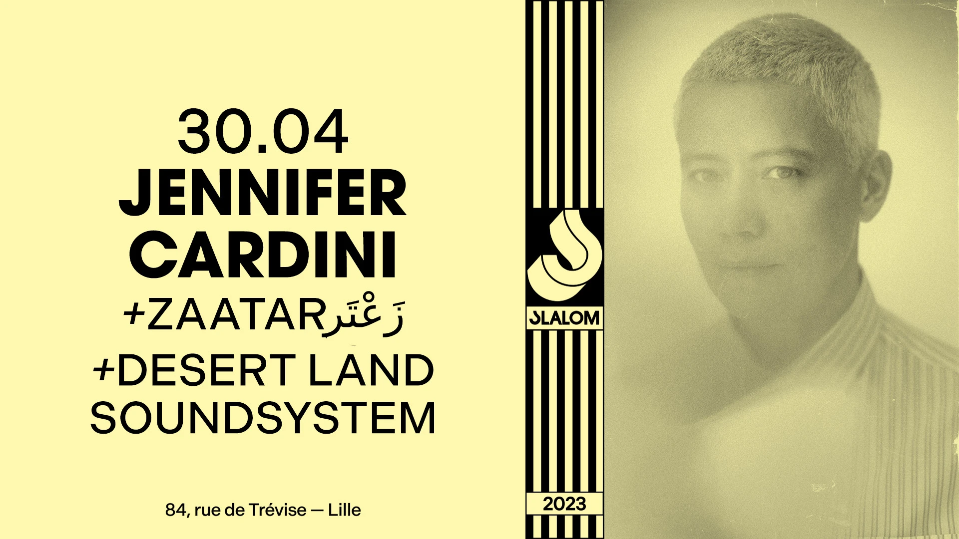 Slalom : Jennifer Cardini • Zaatar • Desertland Soundsystem Cover
