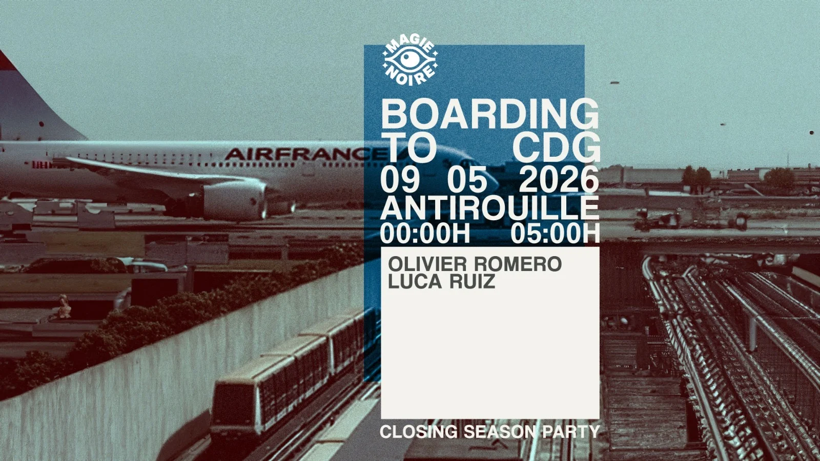 Boarding To Cdg (Closing Party) W/ Olivier Romero Cover