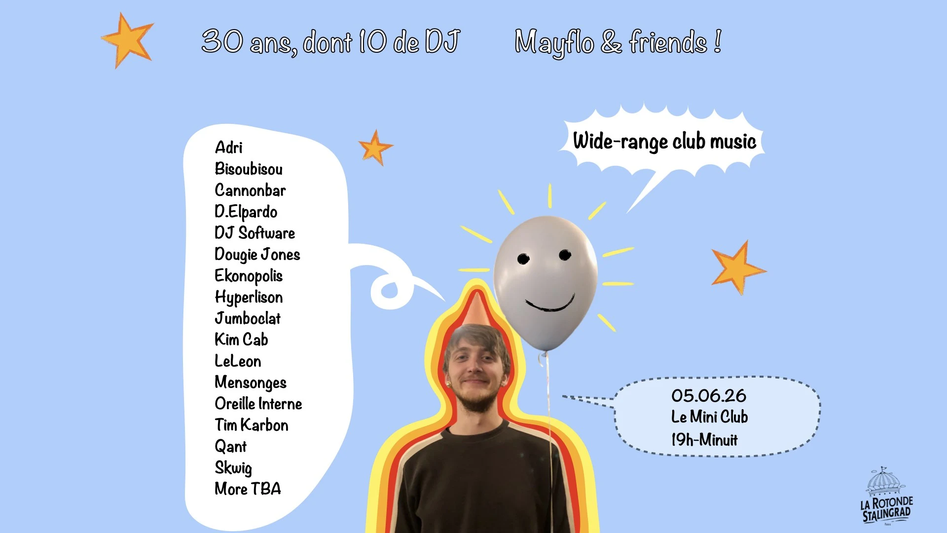 Mayflo Birthday : Adri, Bisoubisou, Cannonbar & More Cover