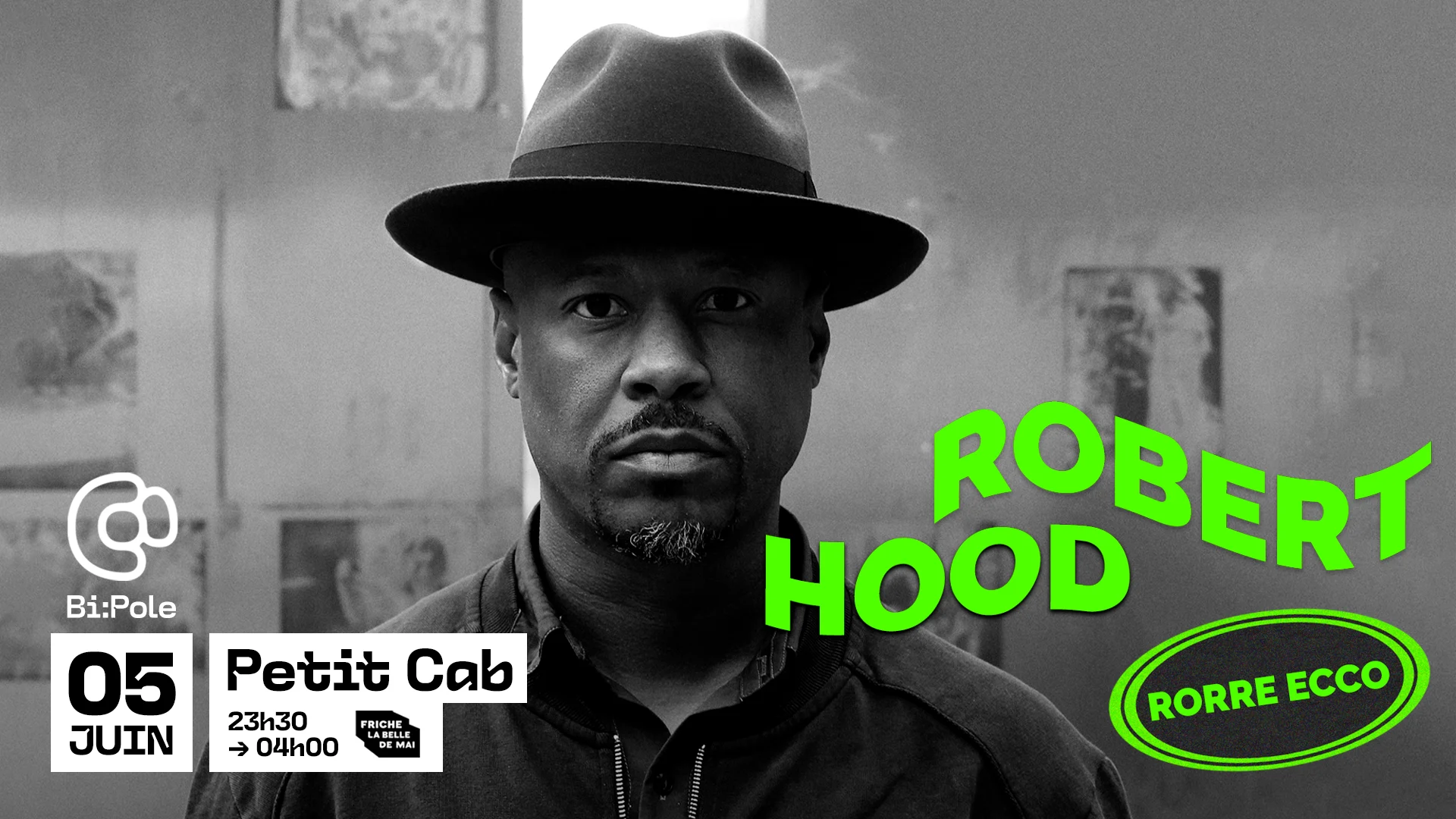 Robert Hood @Petit Cab, Marseille Cover