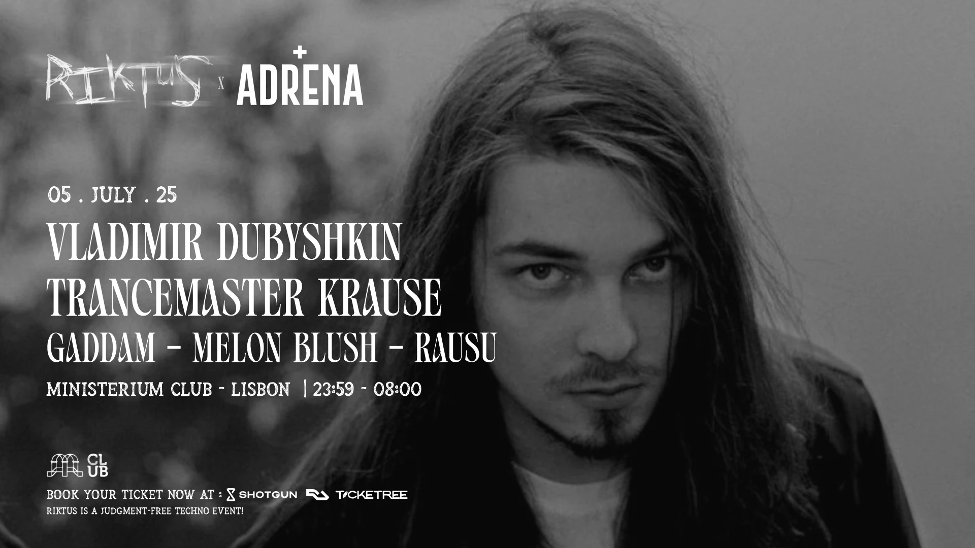 Riktus X Adrena With Vladimir Dubyshkin, Trancemaster Krause Cover