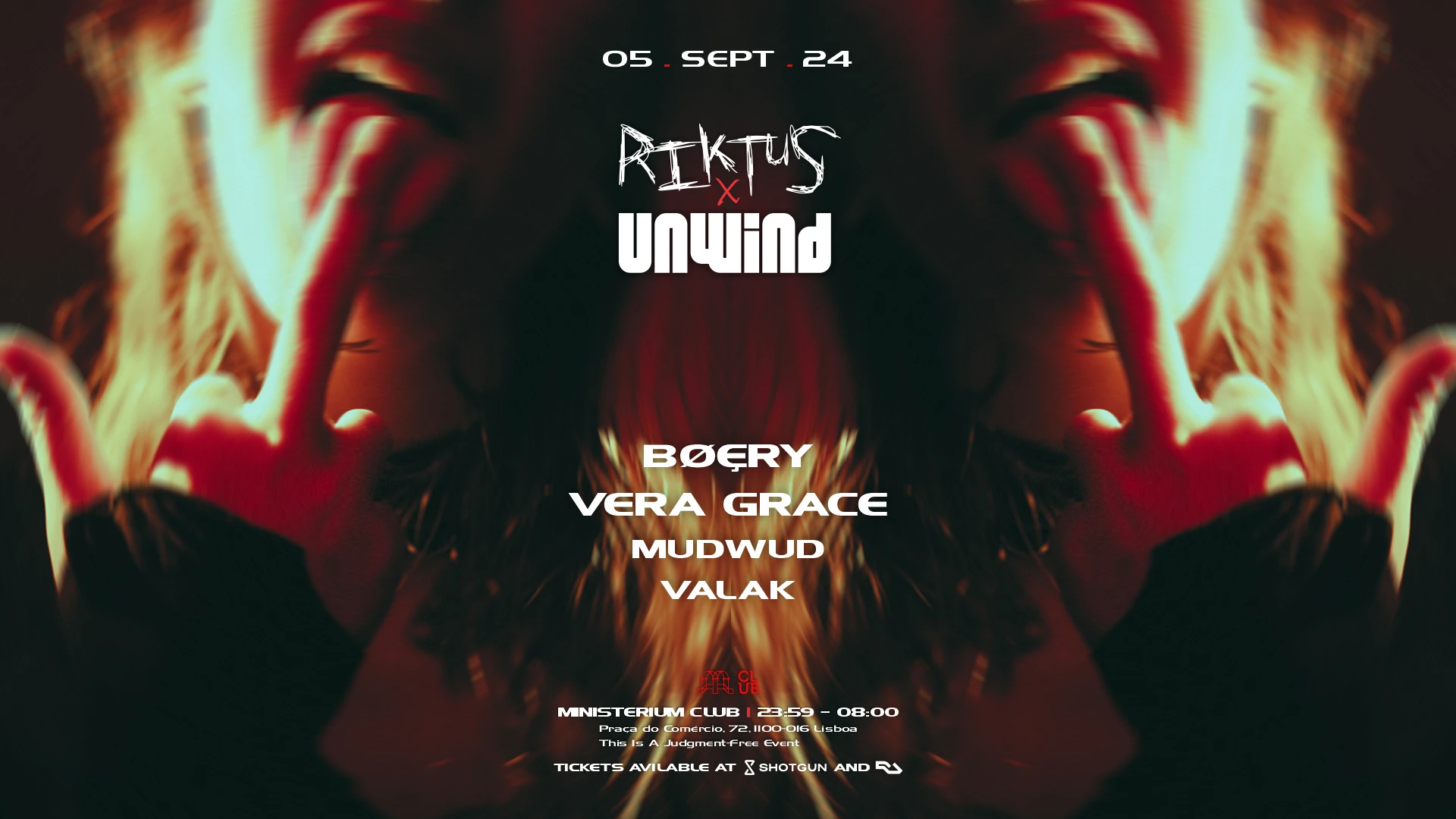 Riktus X Unwind With Bøery And Vera Grace Cover