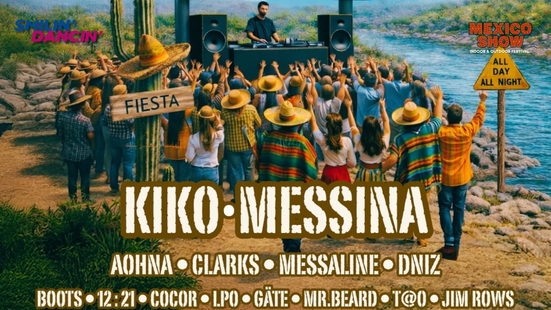 Smilin' Dancin' Présente Mexico Show Cover
