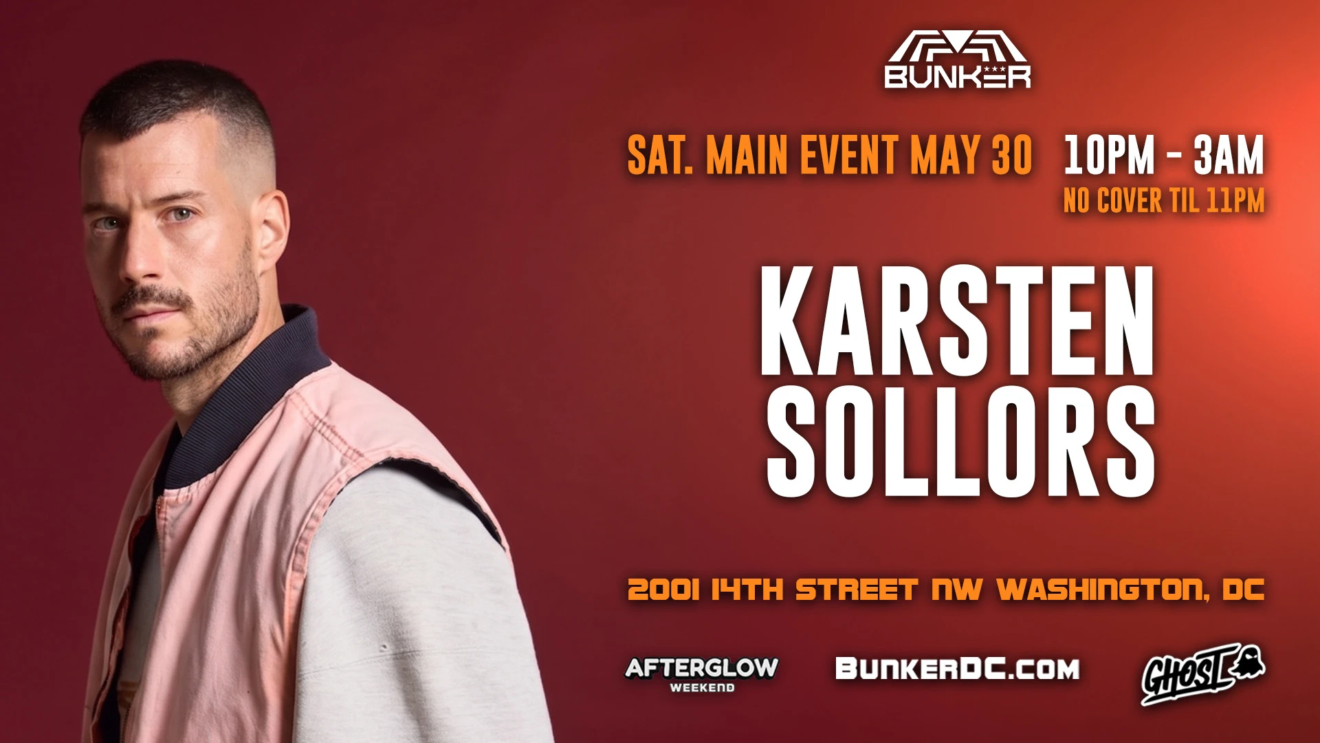 Karsten Sollors (Chicago), Afterglow Saturday Main Event Cover