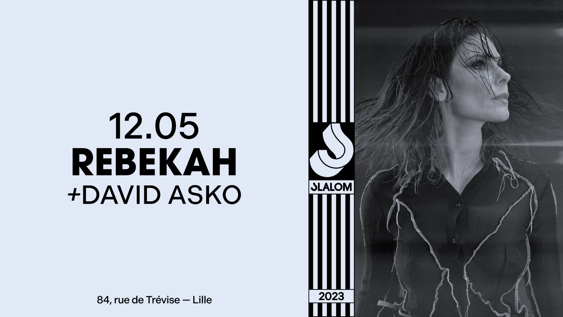 Slalom : Rebekah • David Asko Cover