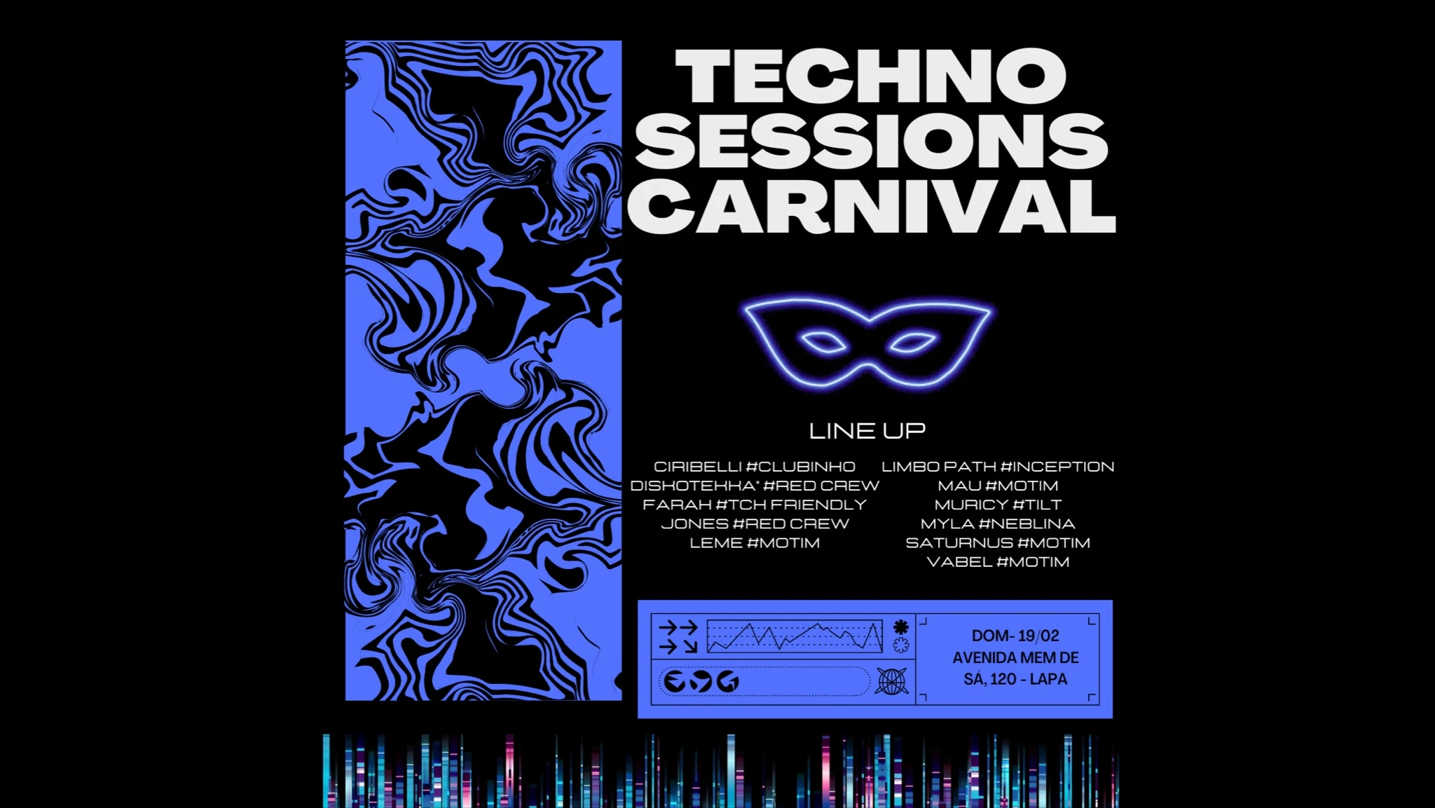 Techno Sessions Carnival - Domingo Cover
