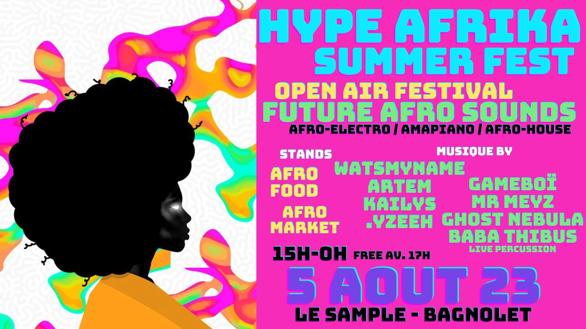 Hype Afrika Summer Fest. ~ Future Afro Sounds Festival ! Cover