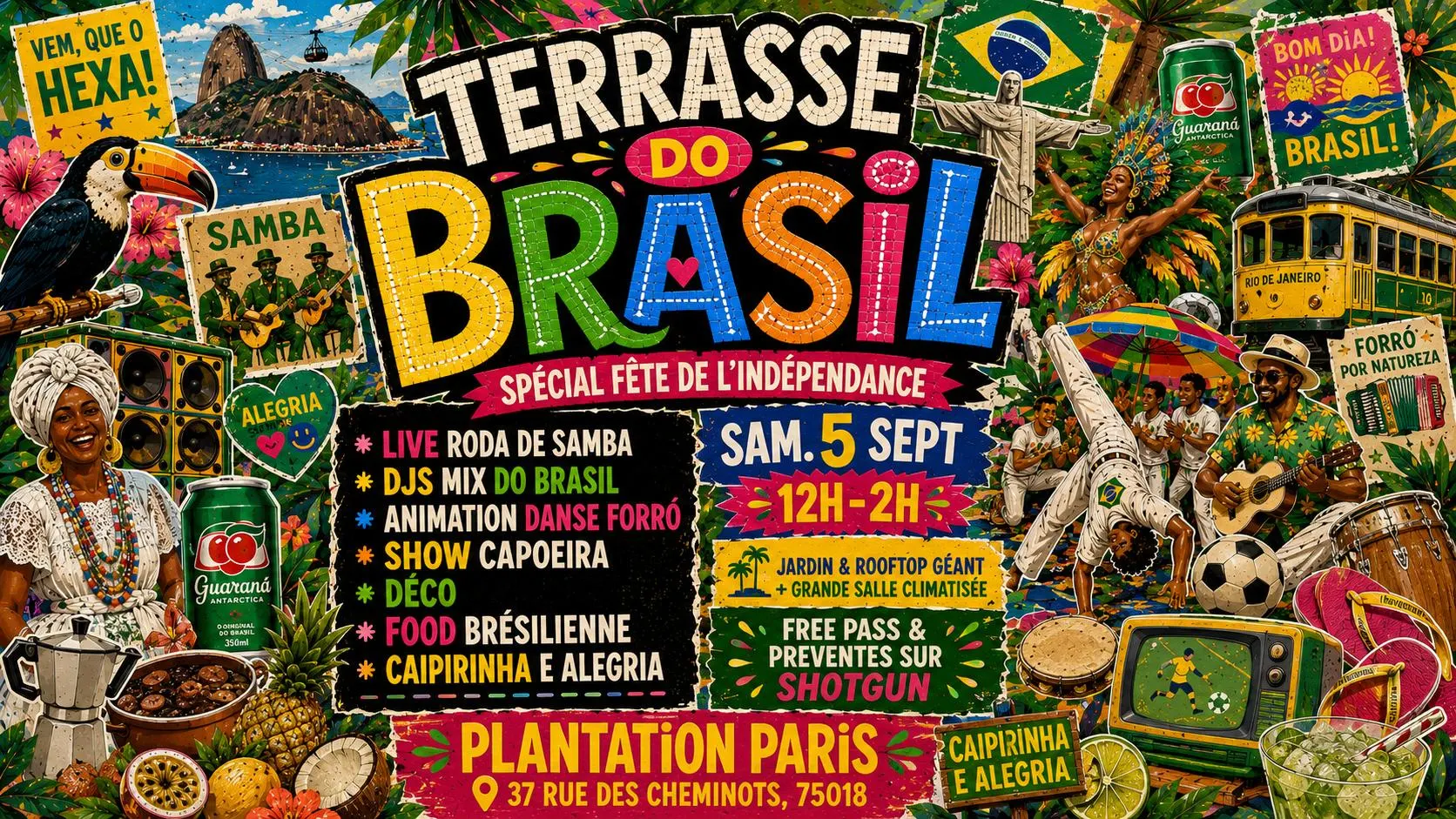 Terrasse Do Brasil – Spécial Fête De L’Indépendance 🇧🇷 Cover