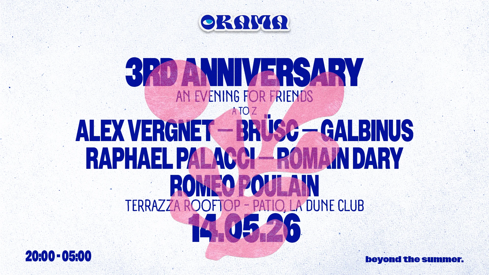 Orama - Summer Club : 3rd Anniversary Cover