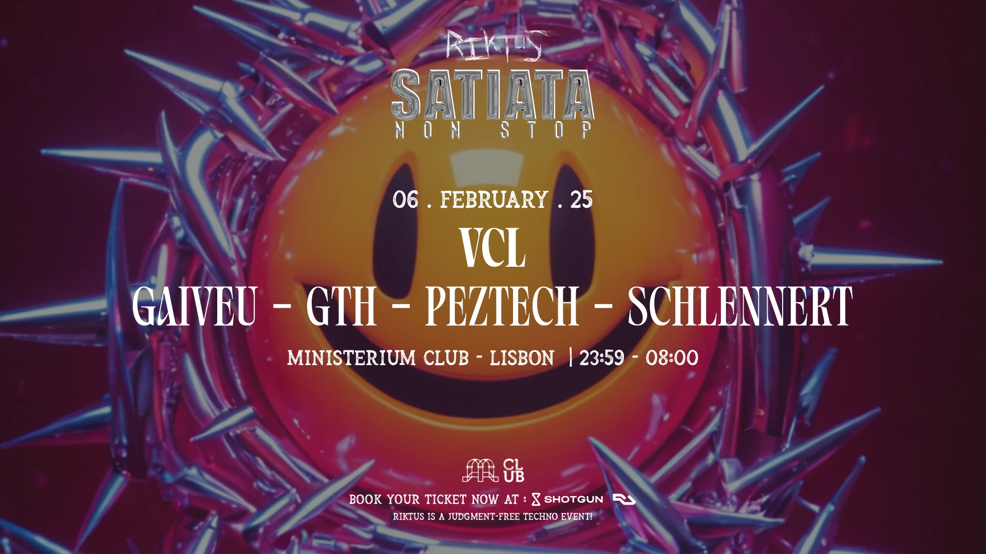 Satiata Non Stop By Riktus With Vcl (Fr) And More Cover