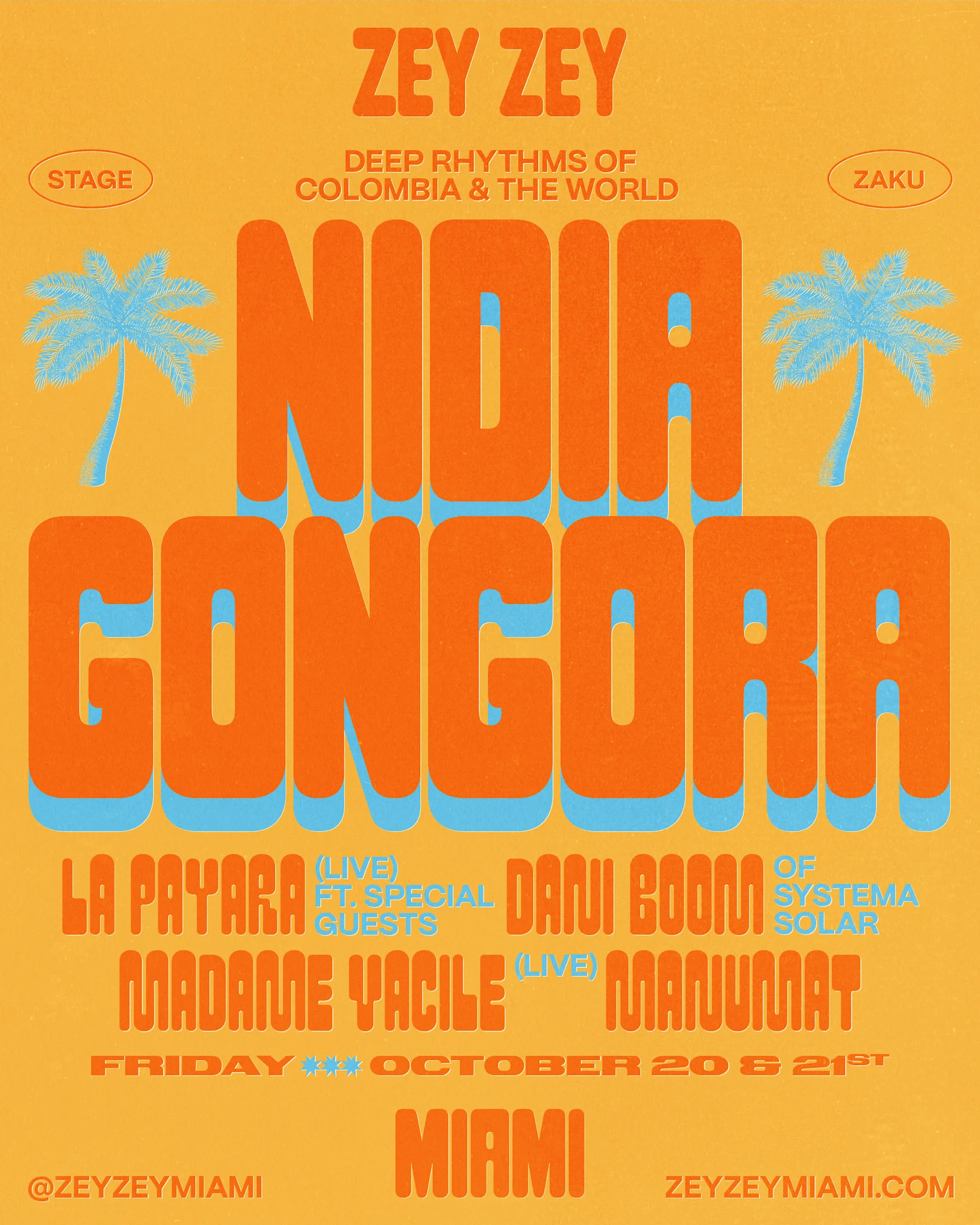 Zeyzey Presents: Nidia Góngora Cover