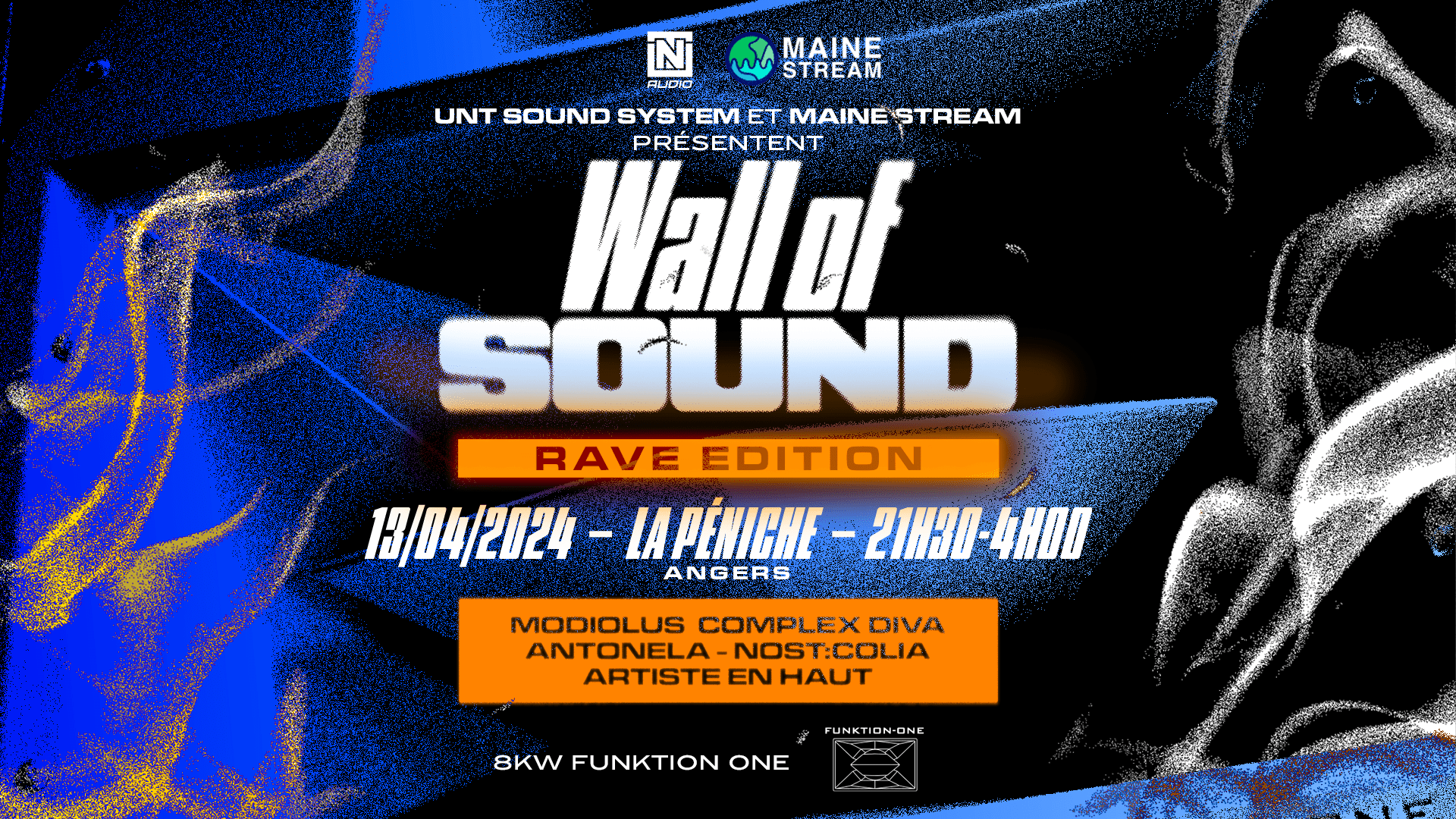 Wall Of Sound : Rave Edition By Maine Stream Cover