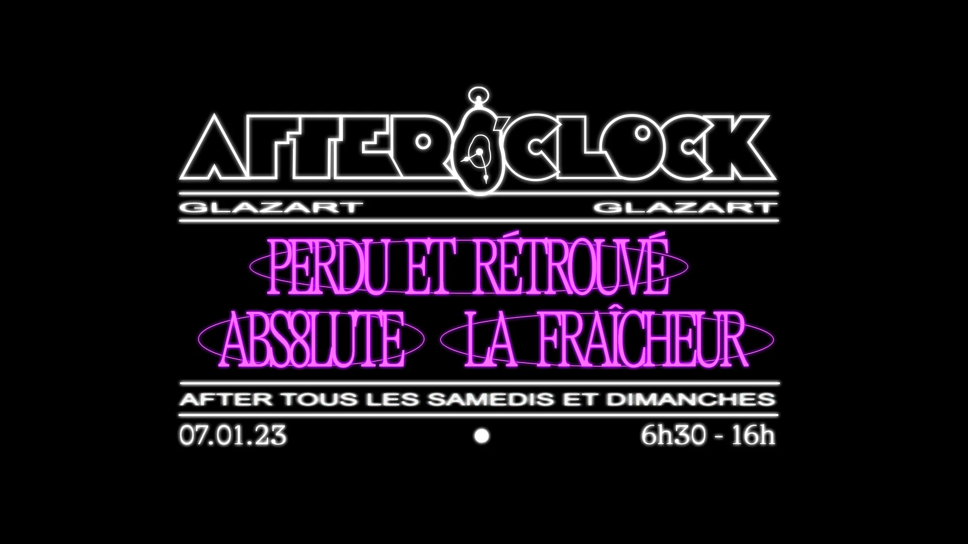 [Annulé] After O'clock : Abs8lute, La Fraîcheur Cover