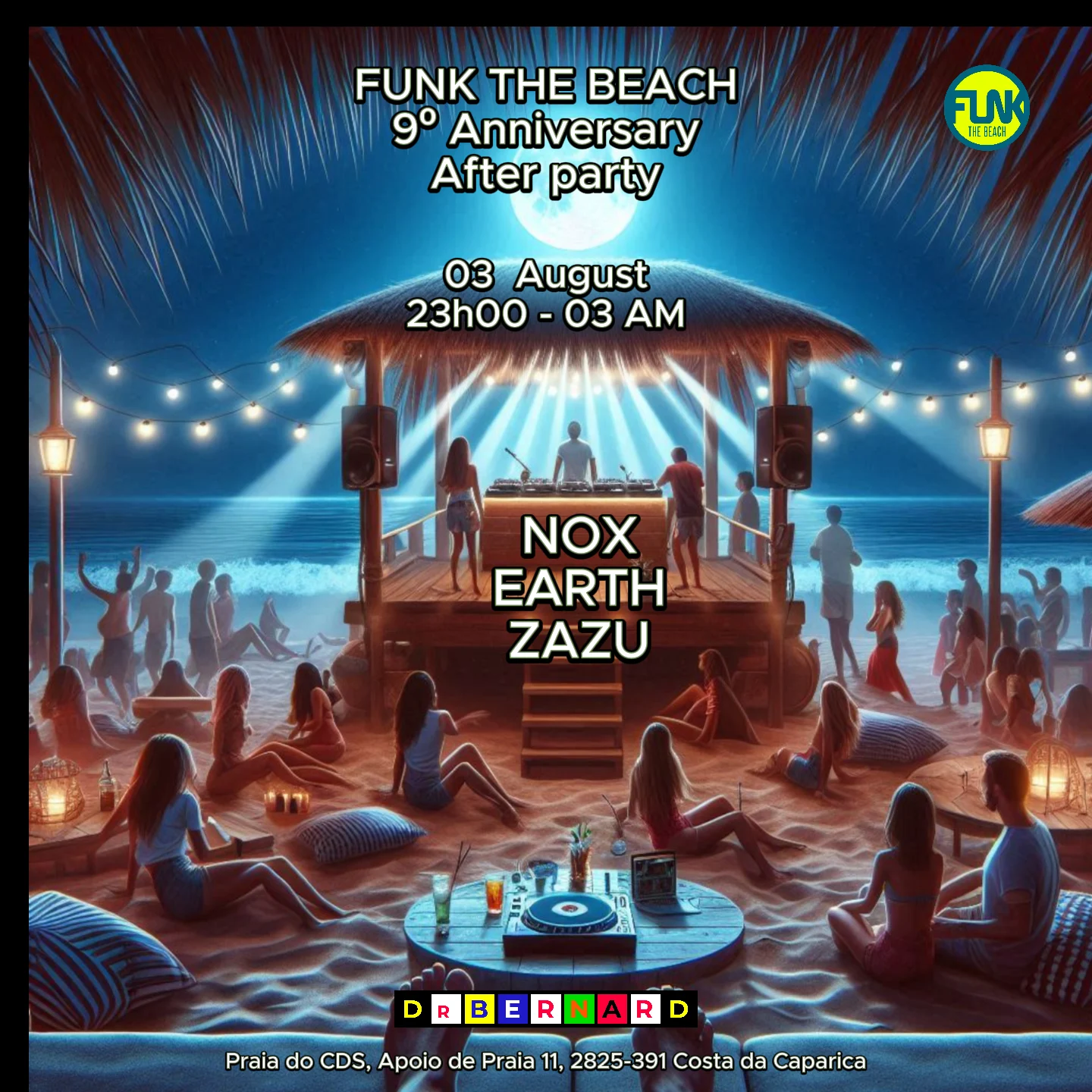 Funk The Beach 9th Anniversary Cover