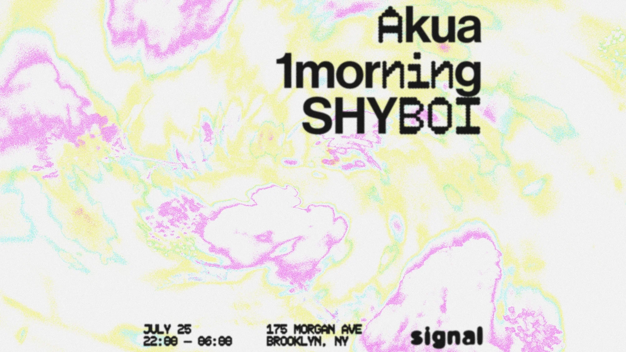 Akua, 1morning, Shyboi Cover