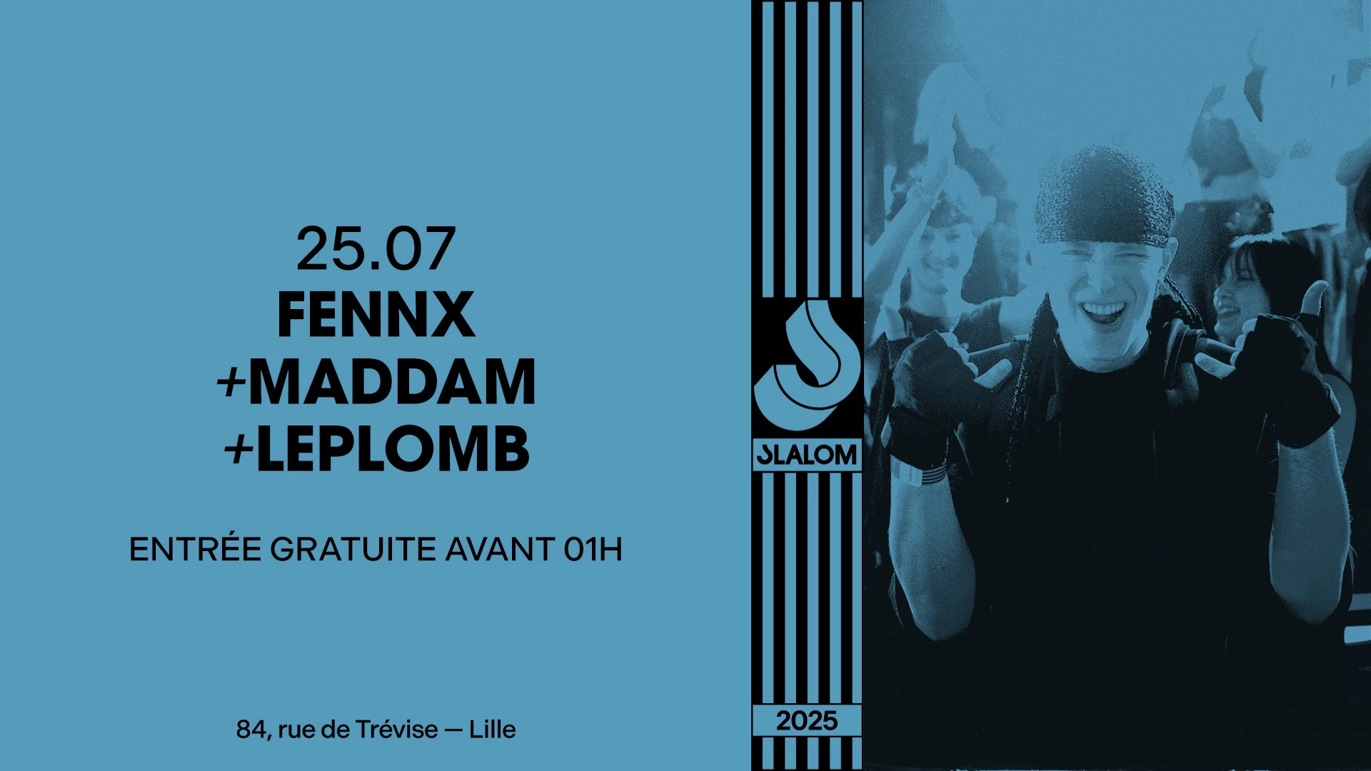Slalom : Fennx • Leplomb • Maddam [Gratuit Avt 01h] Cover