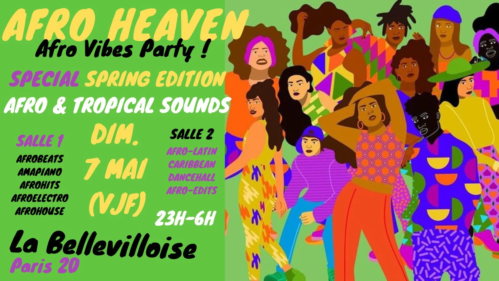 Afro Heaven ~ Afro Vibes Party Spécial Spring Edition ! Cover