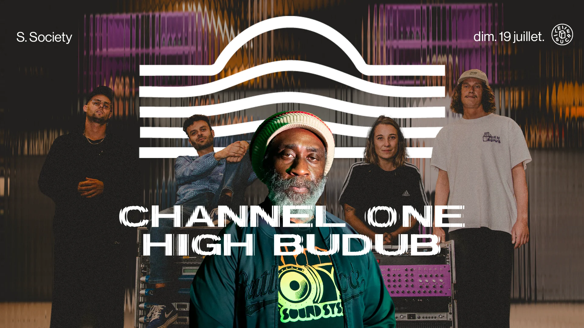 S.Society W/ High Budub, Channel One Cover