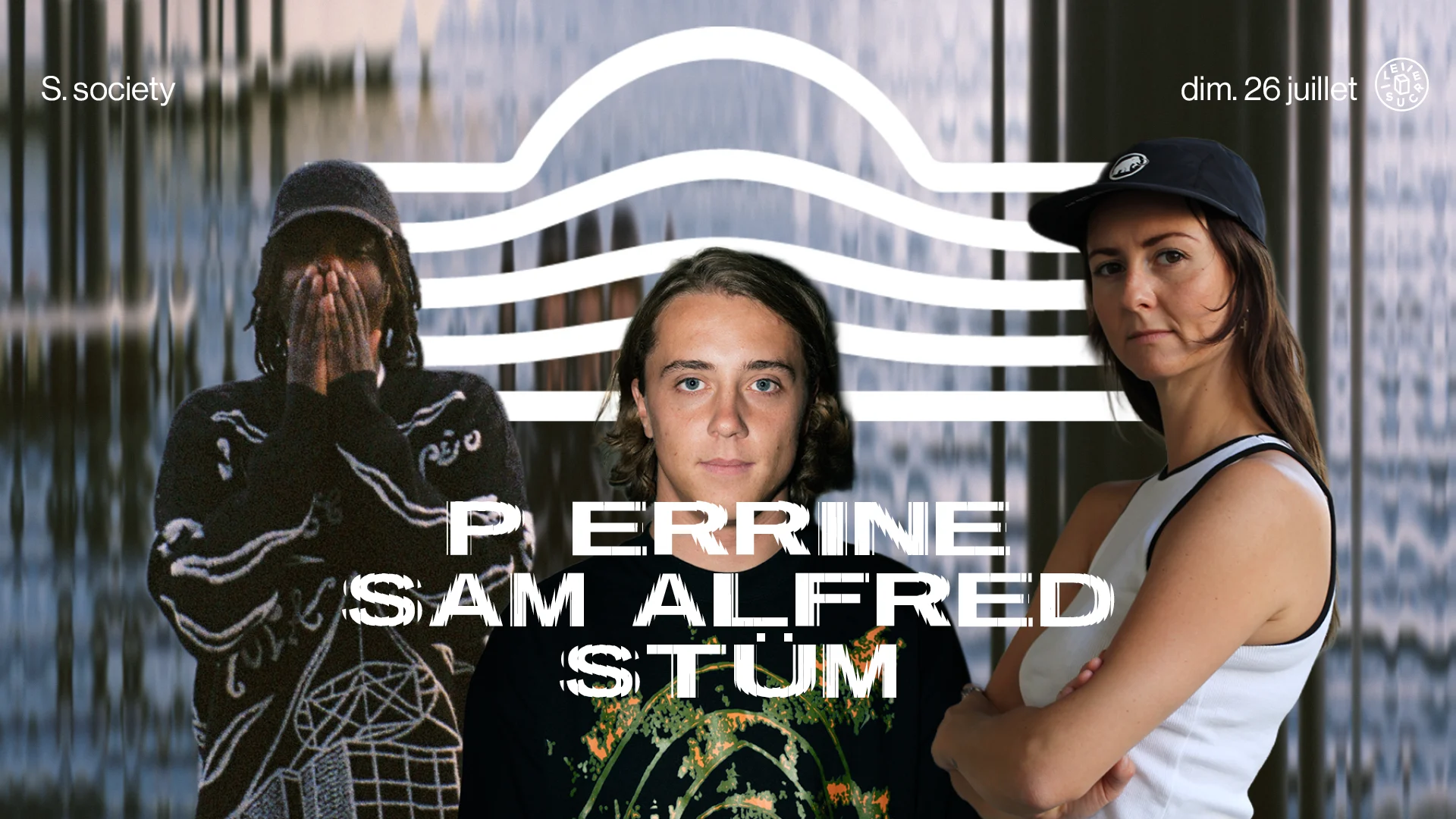 S.Society W/ Sam Alfred, Stüm, P Errine Cover