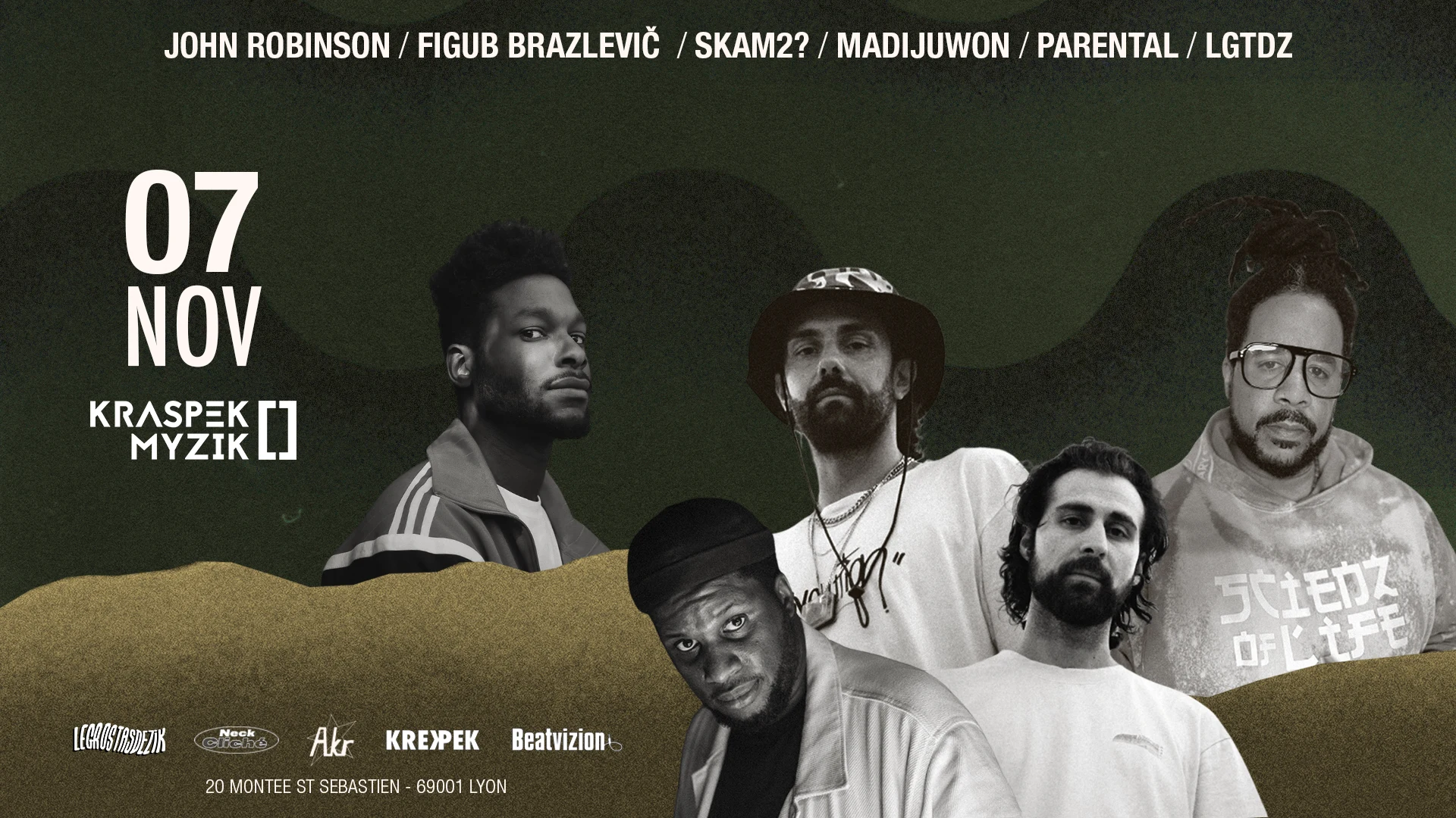 John Robinson, Figub Brazlevič & Friends À Lyon Cover