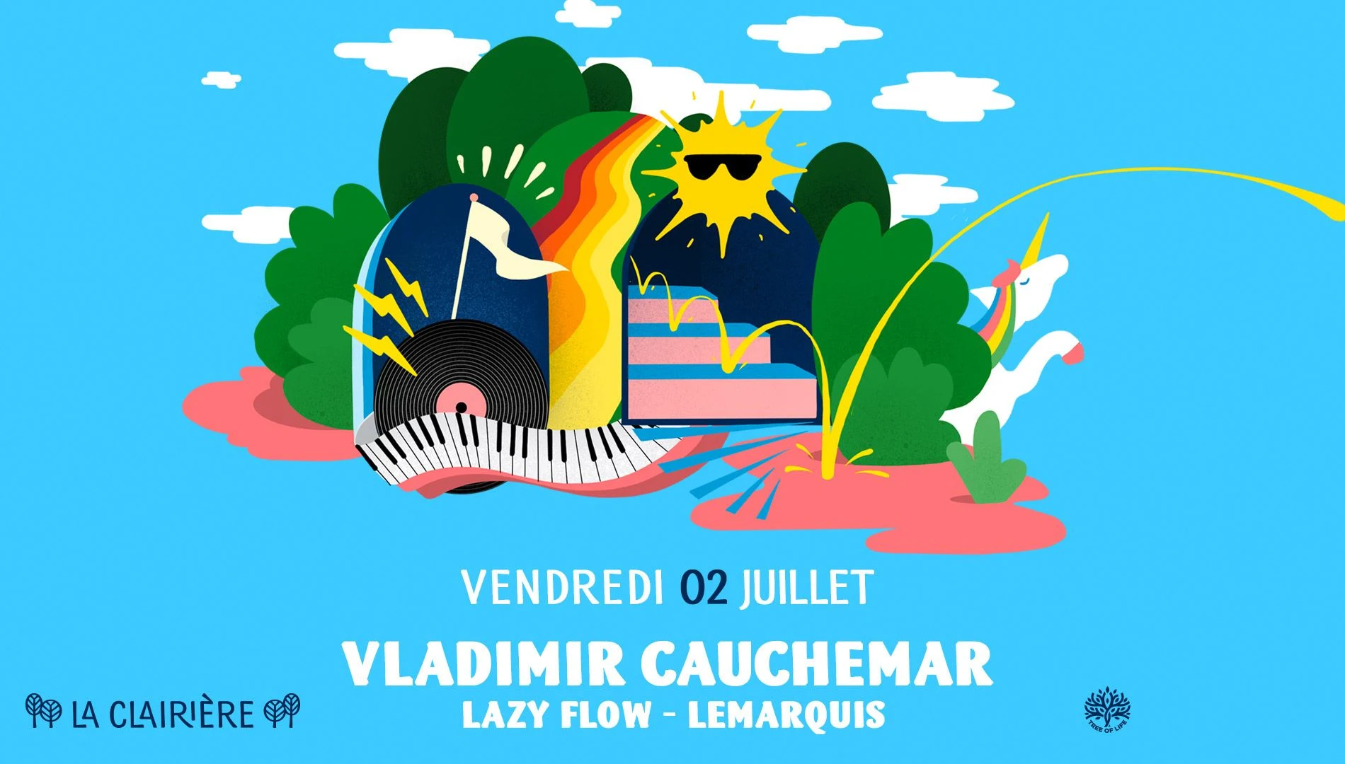 La Clairière : Pre-Opening Week-End ! Vladimir Cauchemar Cover