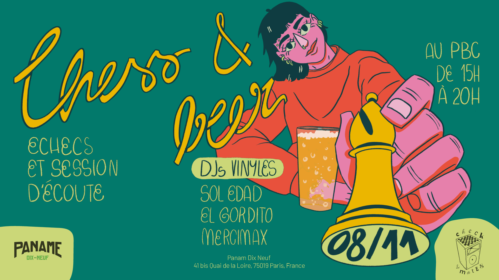 Chess & Beer Cover