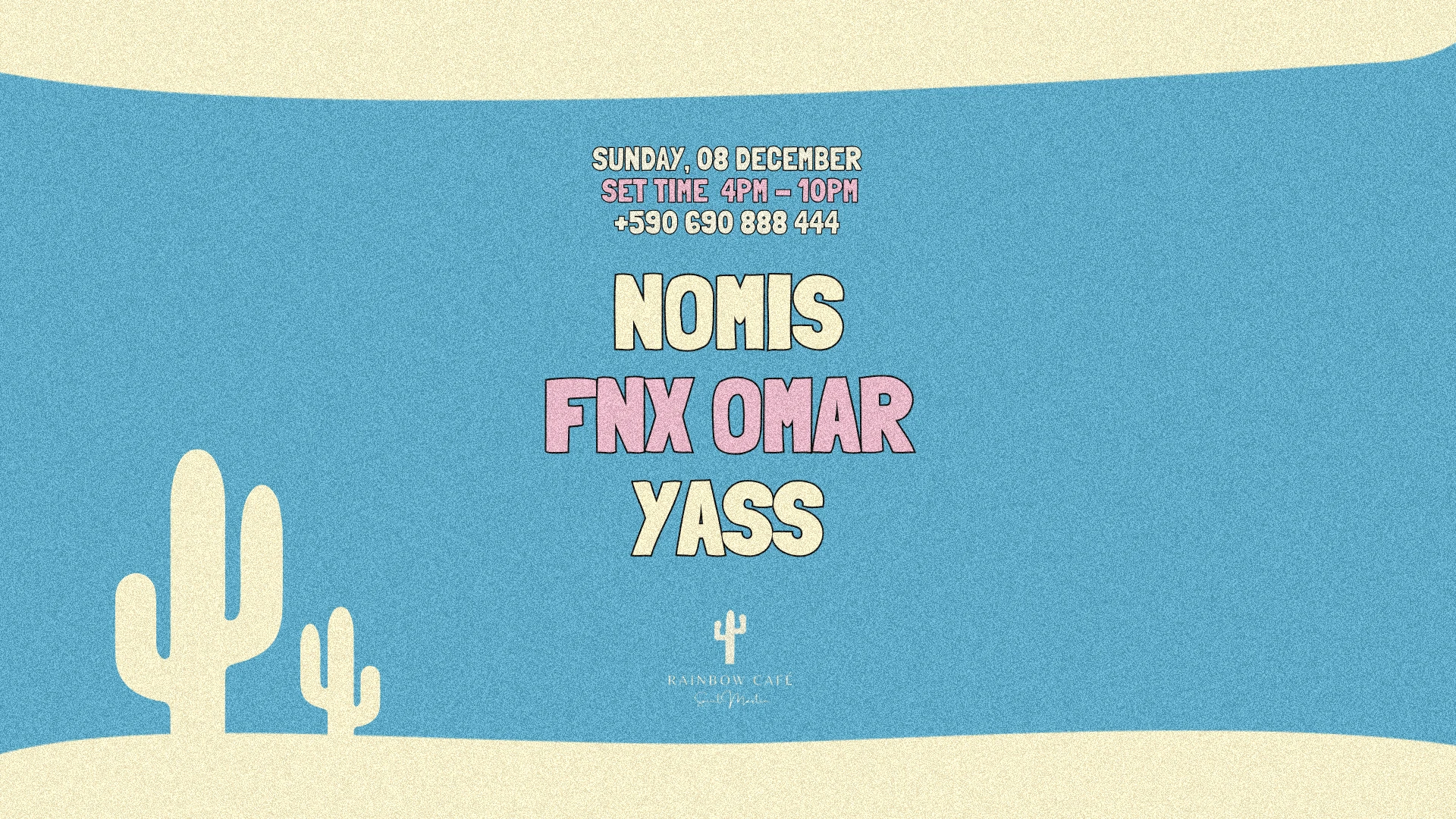 Rainbow Presents : Nomis, Fnx Omar & Yass Cover