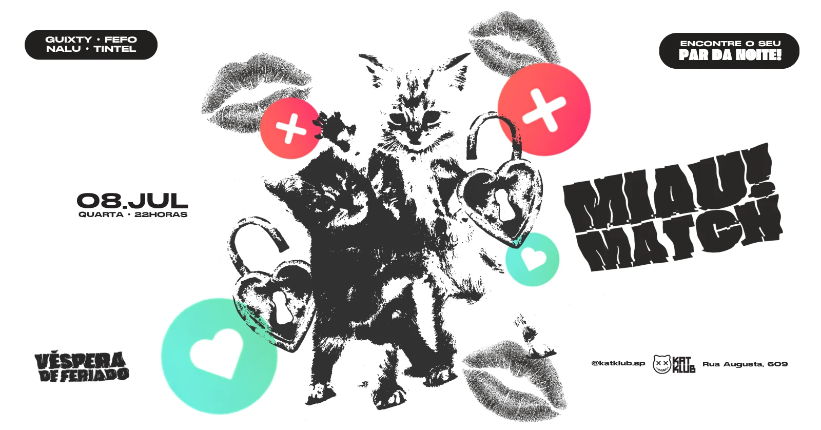 Miau Match! - Quarta, Véspera De Feriado Cover