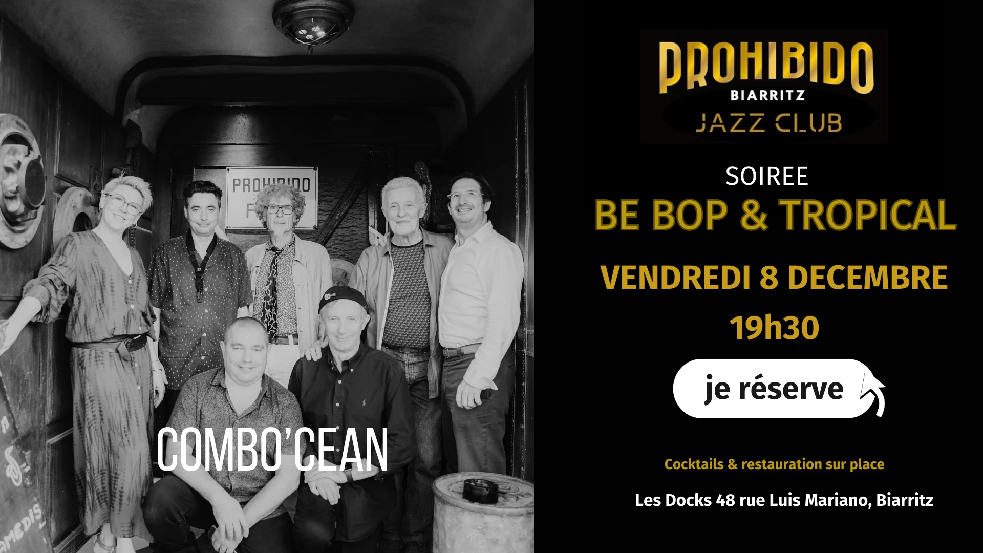 Soiree Combo'cean 08/12 Cover
