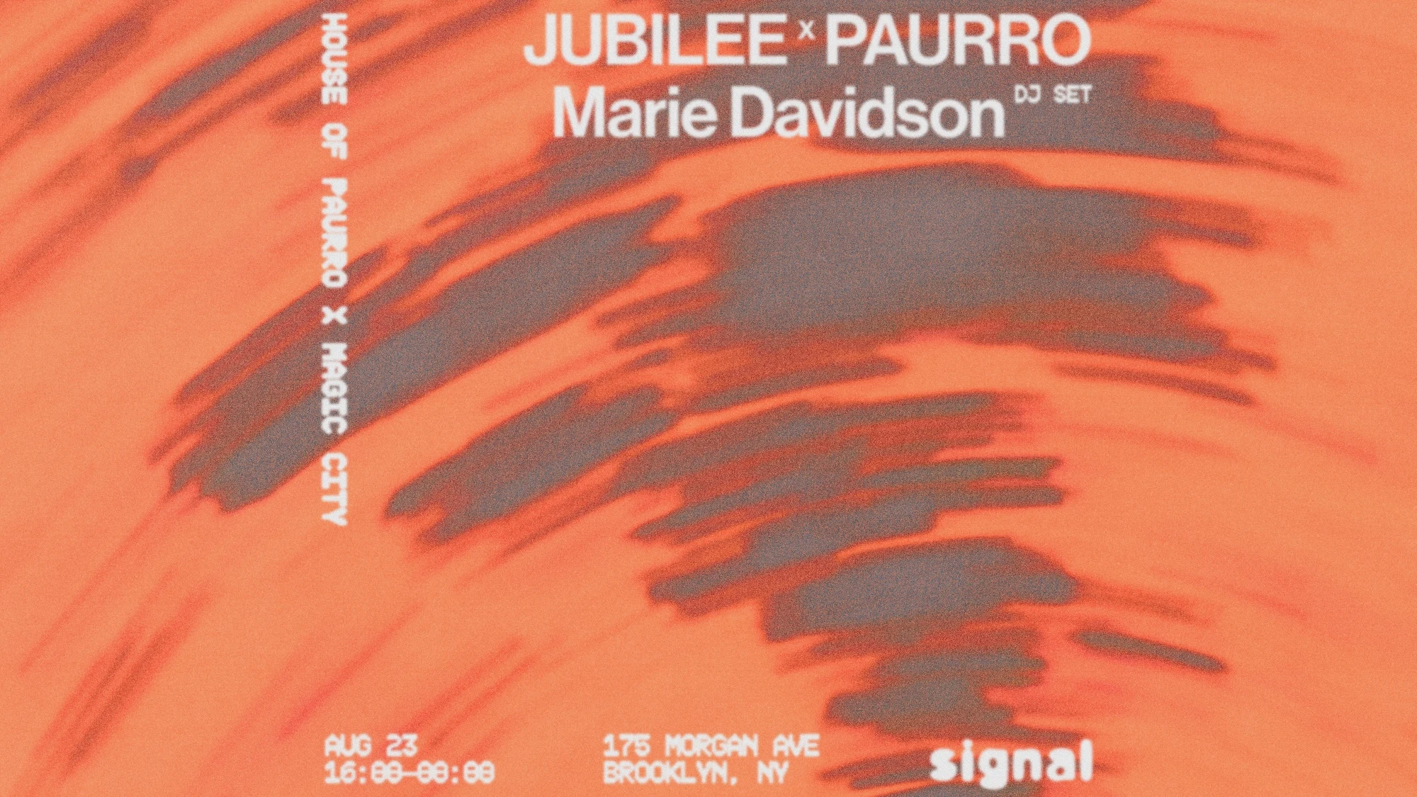 House Of Paurro Xmagic City:Marie Davidson, Jubilee X Paurro Cover