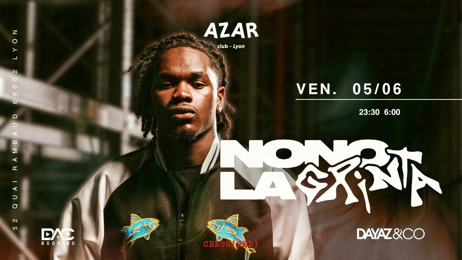 Nono La Grinta - Azar Club Cover