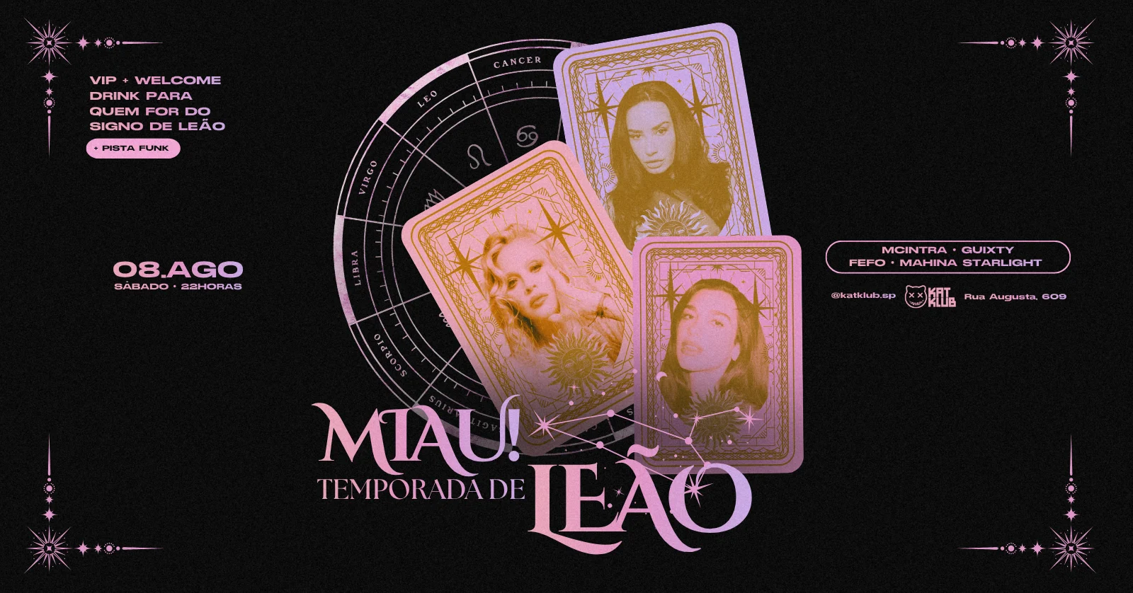 Miau! Temporada De Leão ♌ Cover