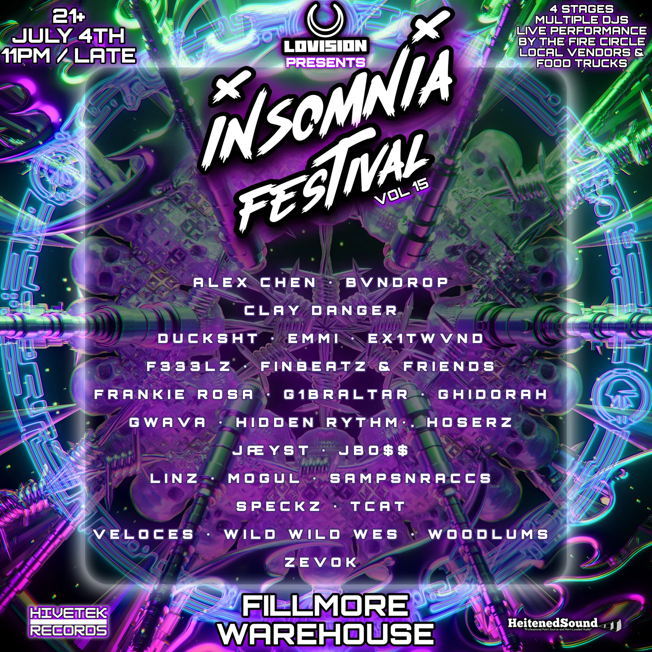 Lovision Presents - Insomnia Festival Vol 15 Cover