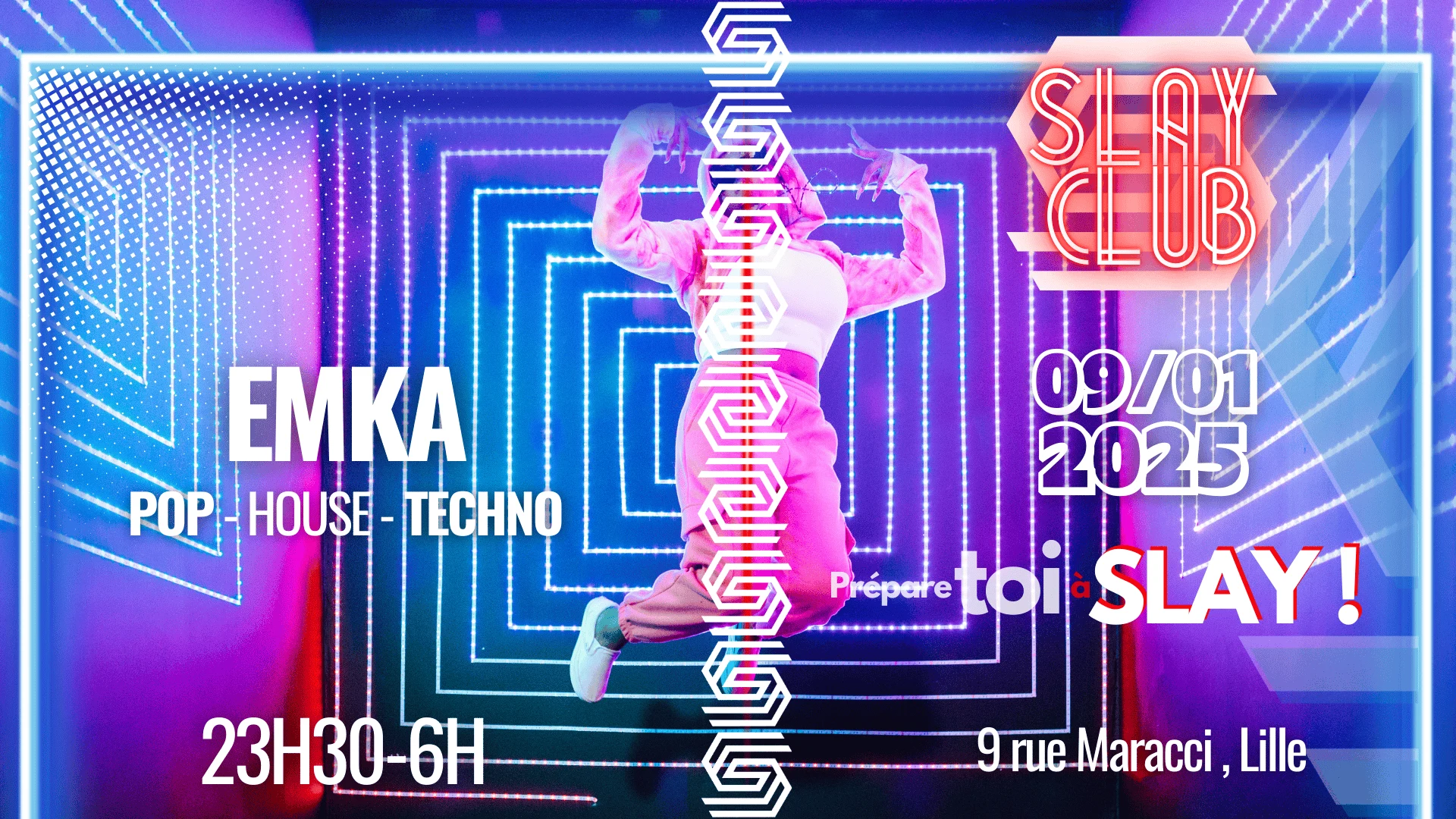 Slay Club : Dj Emka 09/01 Cover
