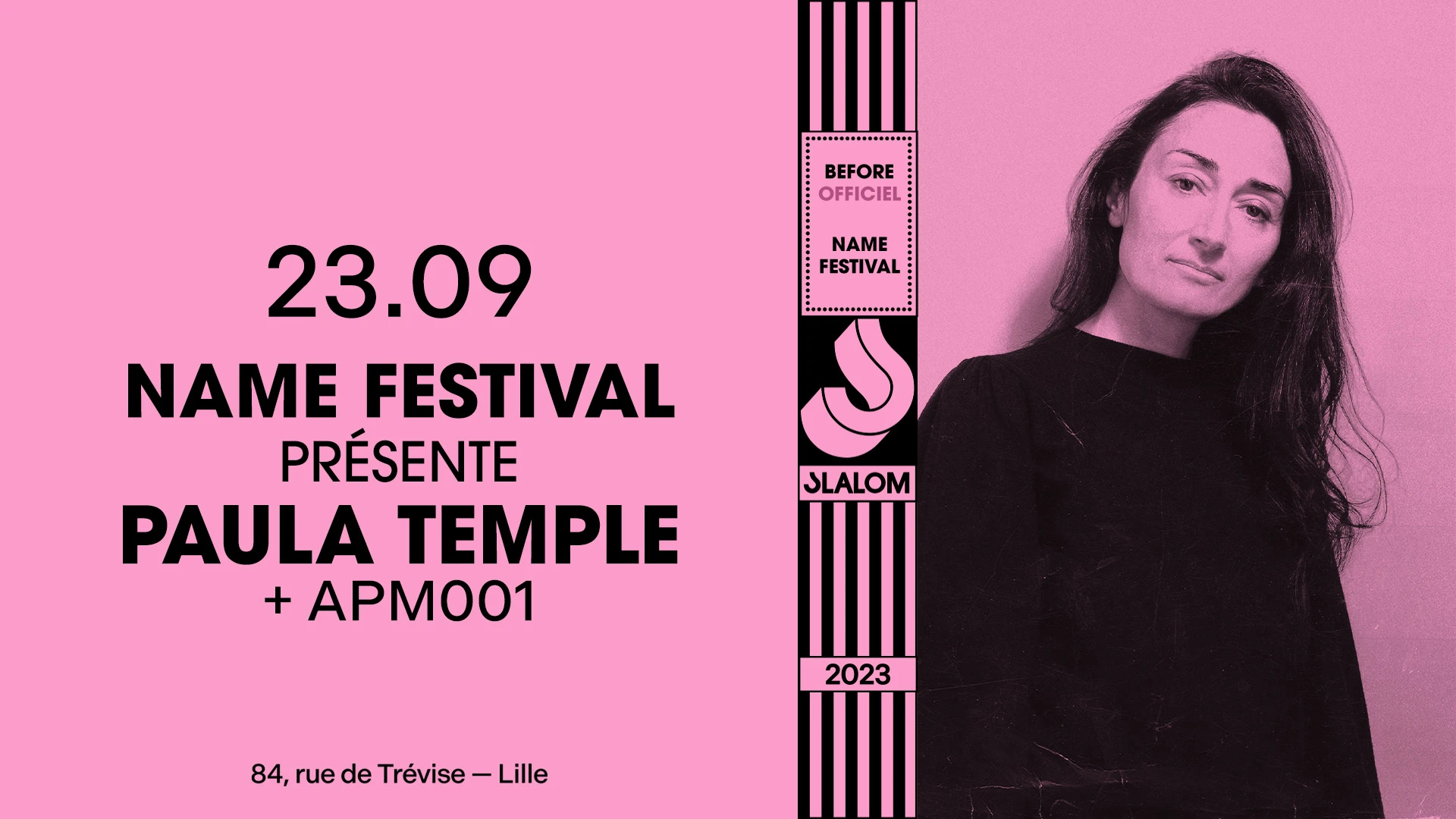 Slalom : Name Festival Prés. Paula Temple • Apm001 Cover