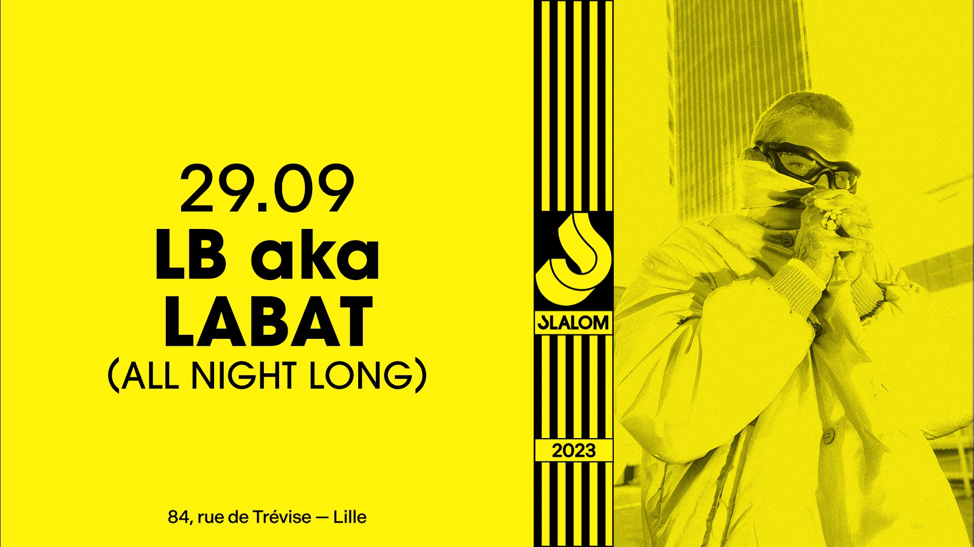 Slalom : Lb Aka Labat — All Night Long Cover