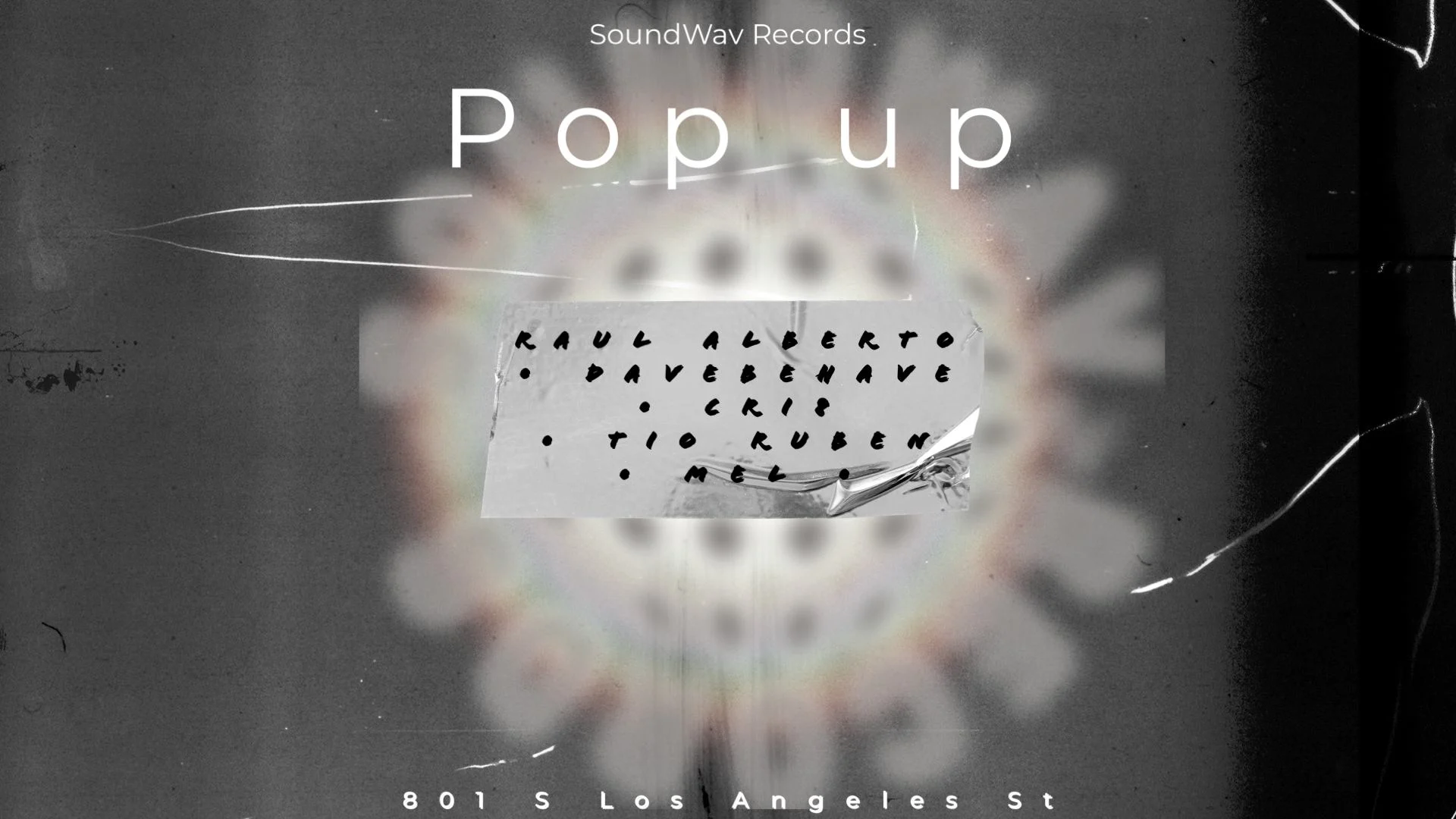 Soundwav Records P0p-Up Cover
