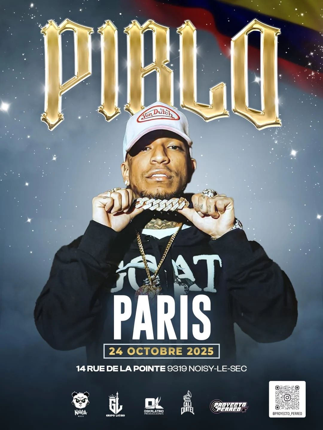 Pirlo420 Live Paris Cover