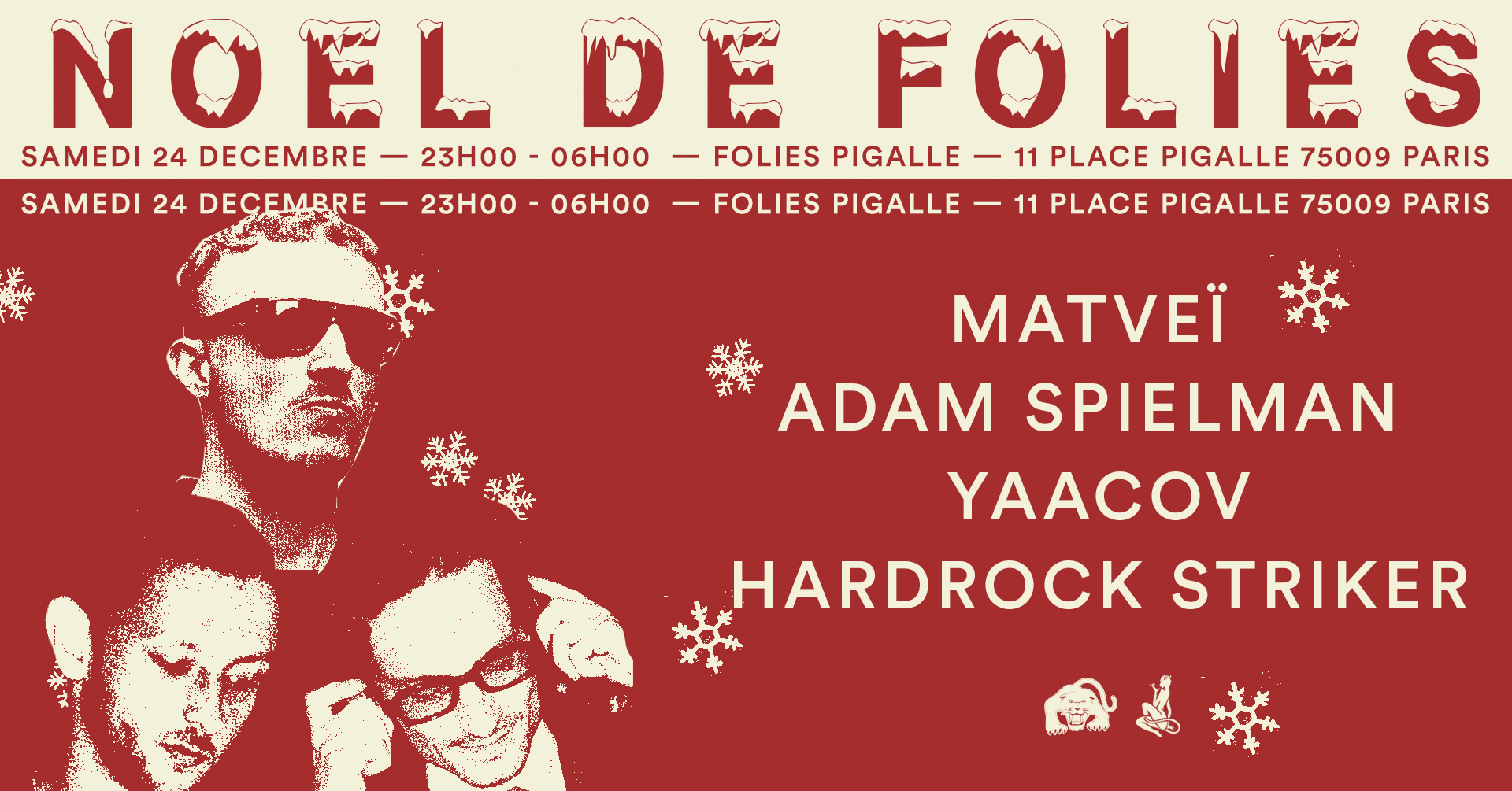 Noël De Folies 2022 W/ Matveï, Yaacov, Adam Spielman, Skylax Cover