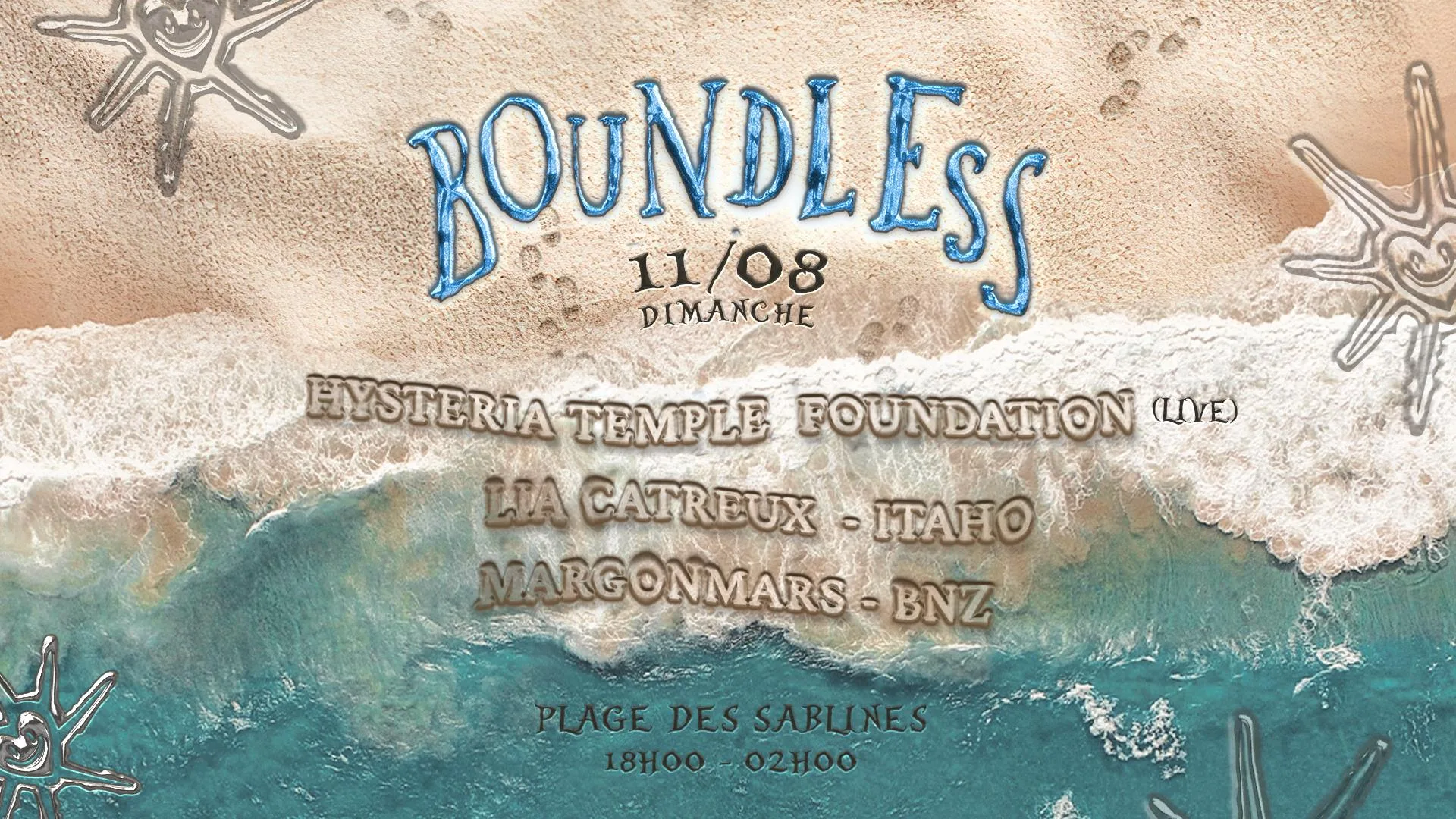 Boundless X La Plage Des Sablines Cover