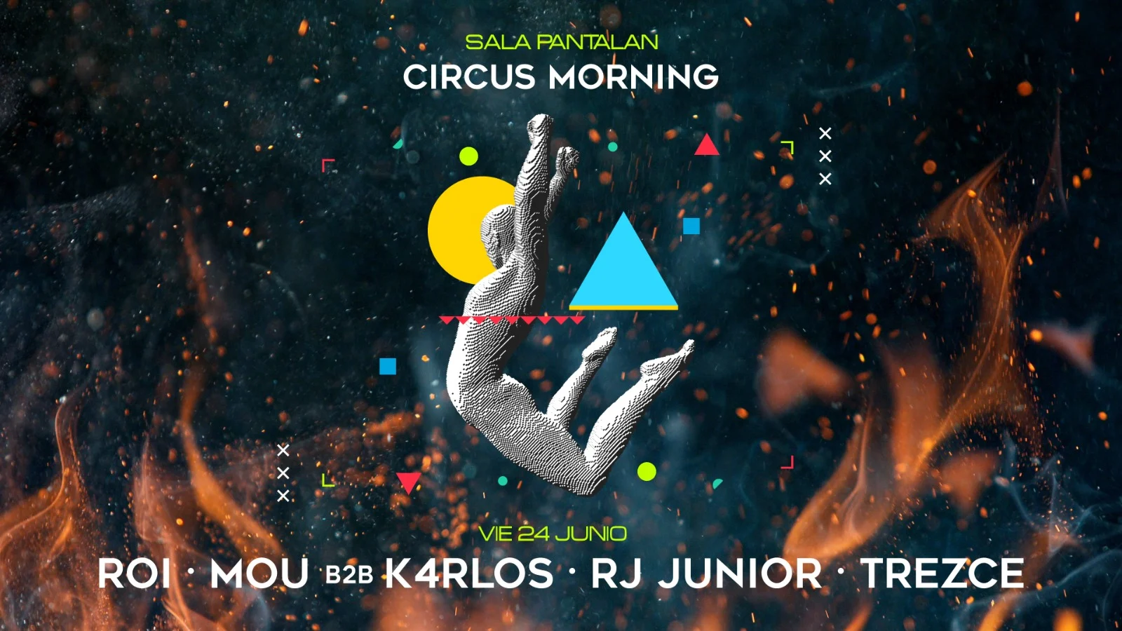 Go!Events@Roi+Rj Junior+Trezce+Moub2bk4rlos@Pantalan Cover