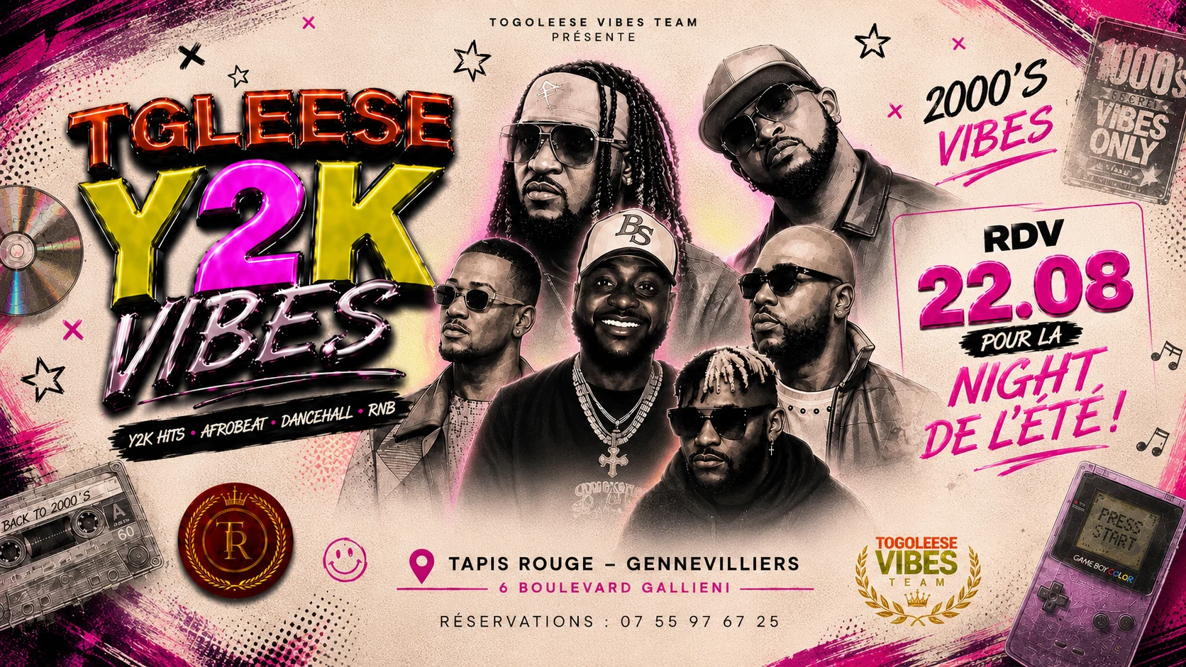 Tgleese Y2k Vibe's (Hiphop,Afrobeat, Trace Africa, Amapiano) Cover
