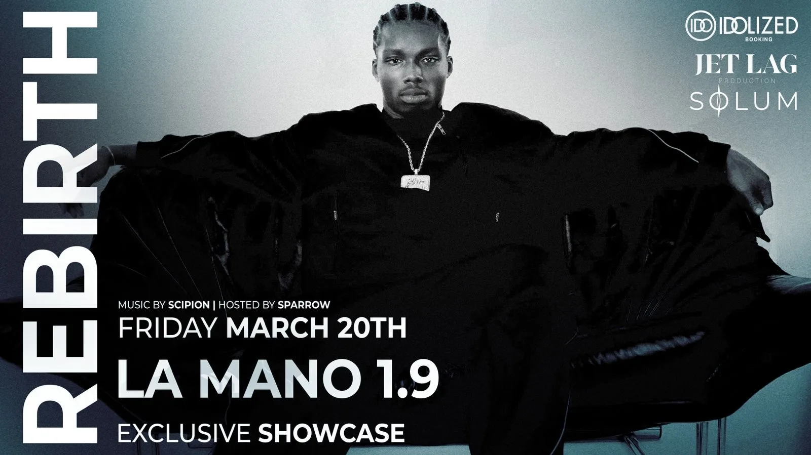 Rebirth X La Mano 1.9 (Special Guest)- Solum Club Cover