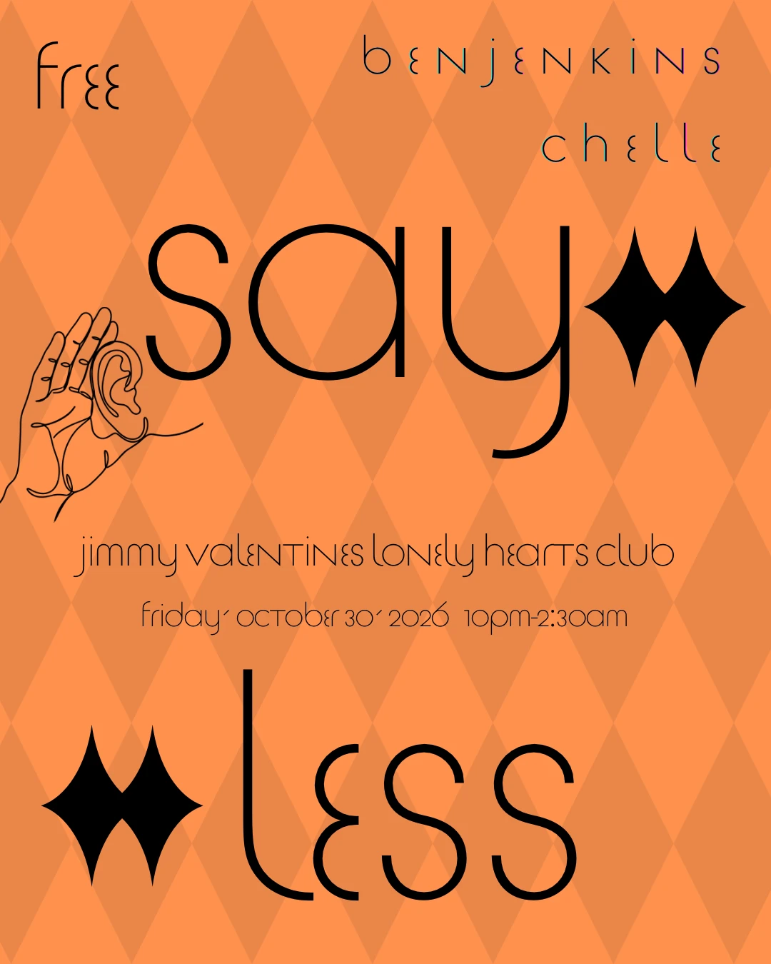 Say Less Cover