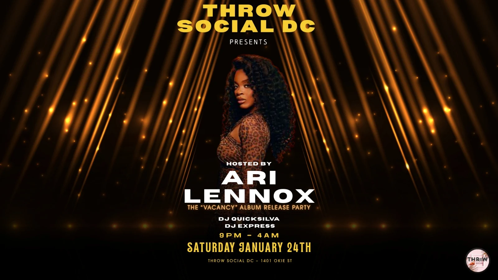Ari Lennox — “The Vacancy” Album Release Party Cover