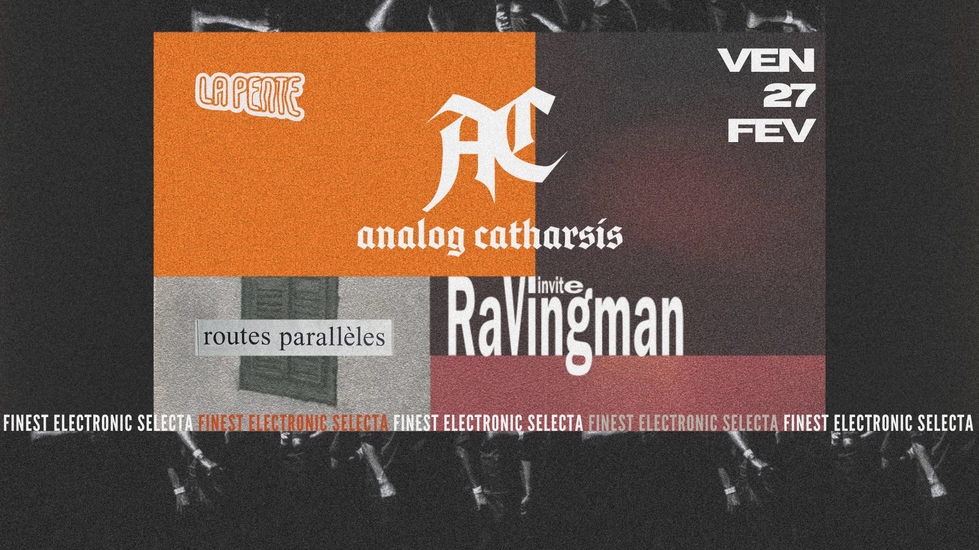 Analog Catharsis Présente Routes Parallèles Avec Ravingman Cover